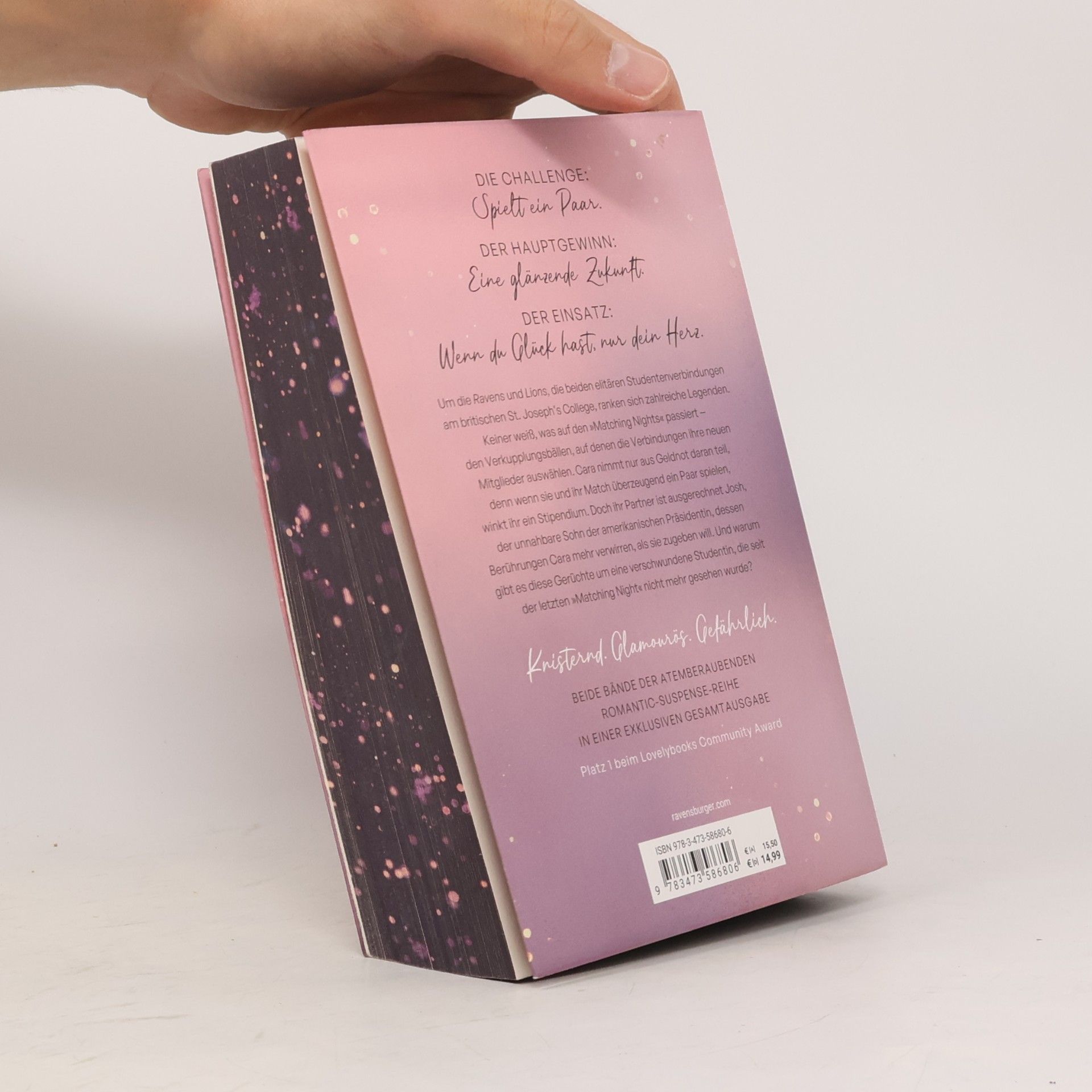 Stefanie Hasse Matching Night, Band 1 & 2: Küsst du den Feind? & Liebst du den Verräter? (Limitierte Ausgabe mit Farbschnitt Doppelband New Adult Romantic Suspense 1. Platz beim Lovelybooks Community Award)
