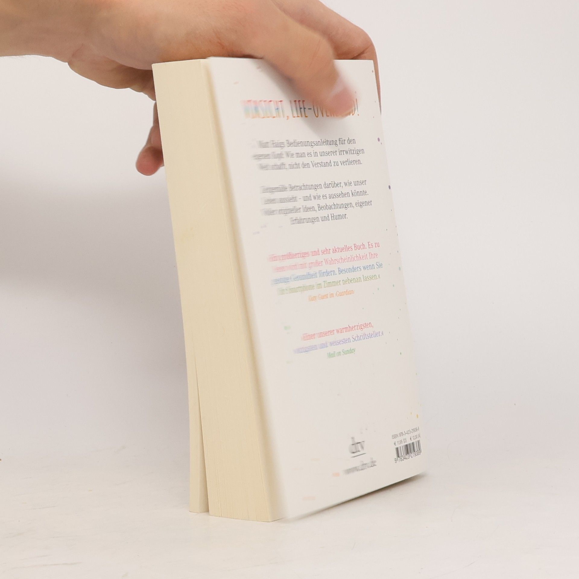 Matt Haig Mach mal halblang. Anmerkungen zu unserem nervösen Planeten