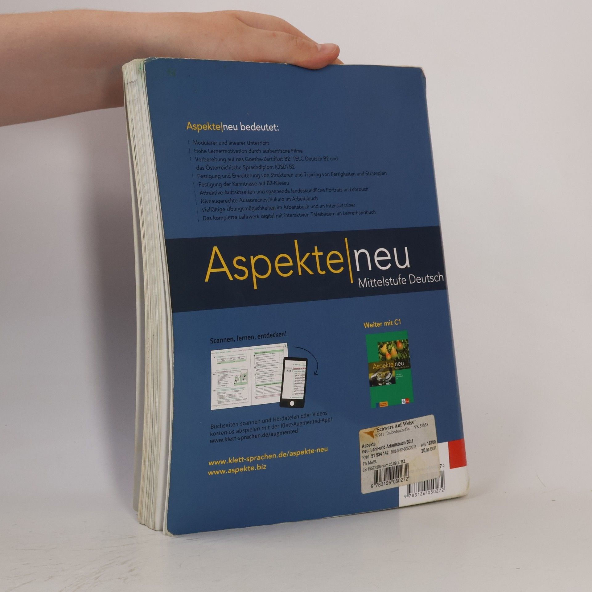 Ute Koithan Aspekte neu : Mittelstufe Deutsch. Lehr- und Arbeitsbuch B2, Teil 1