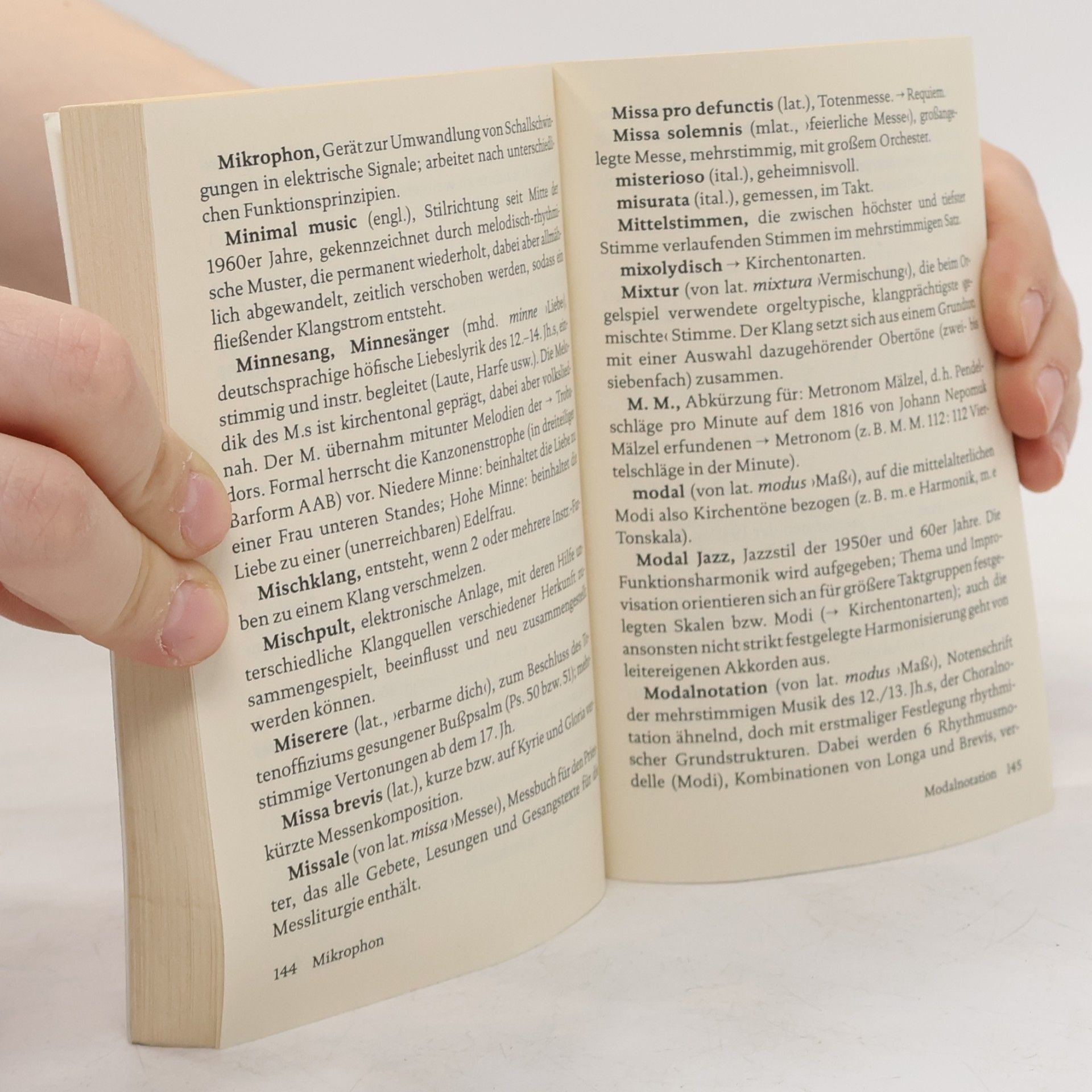 Malte Korff Wörterbuch der Musik