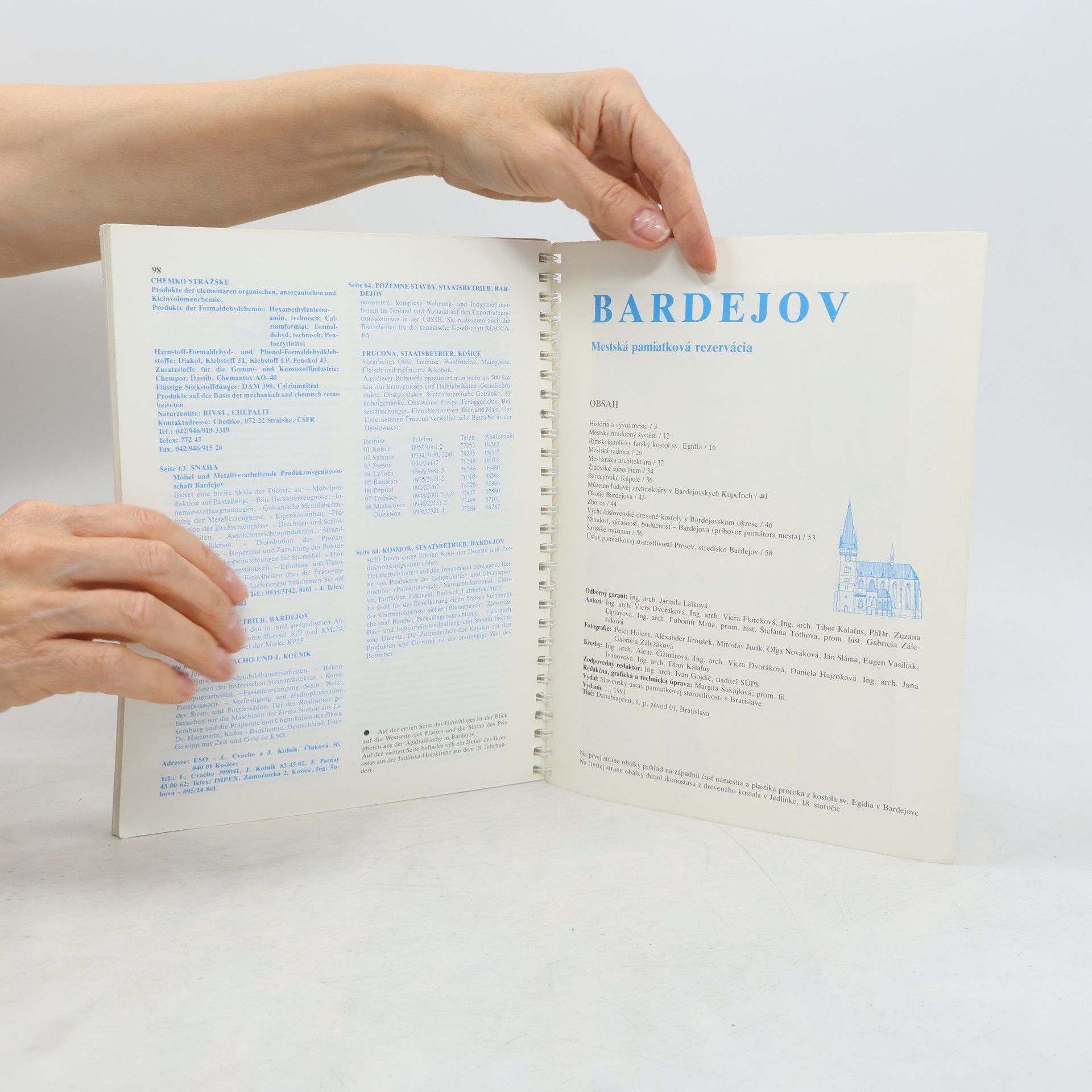 Collectif d'auteurs Bardejov. Mestská pamiatková rezervácia