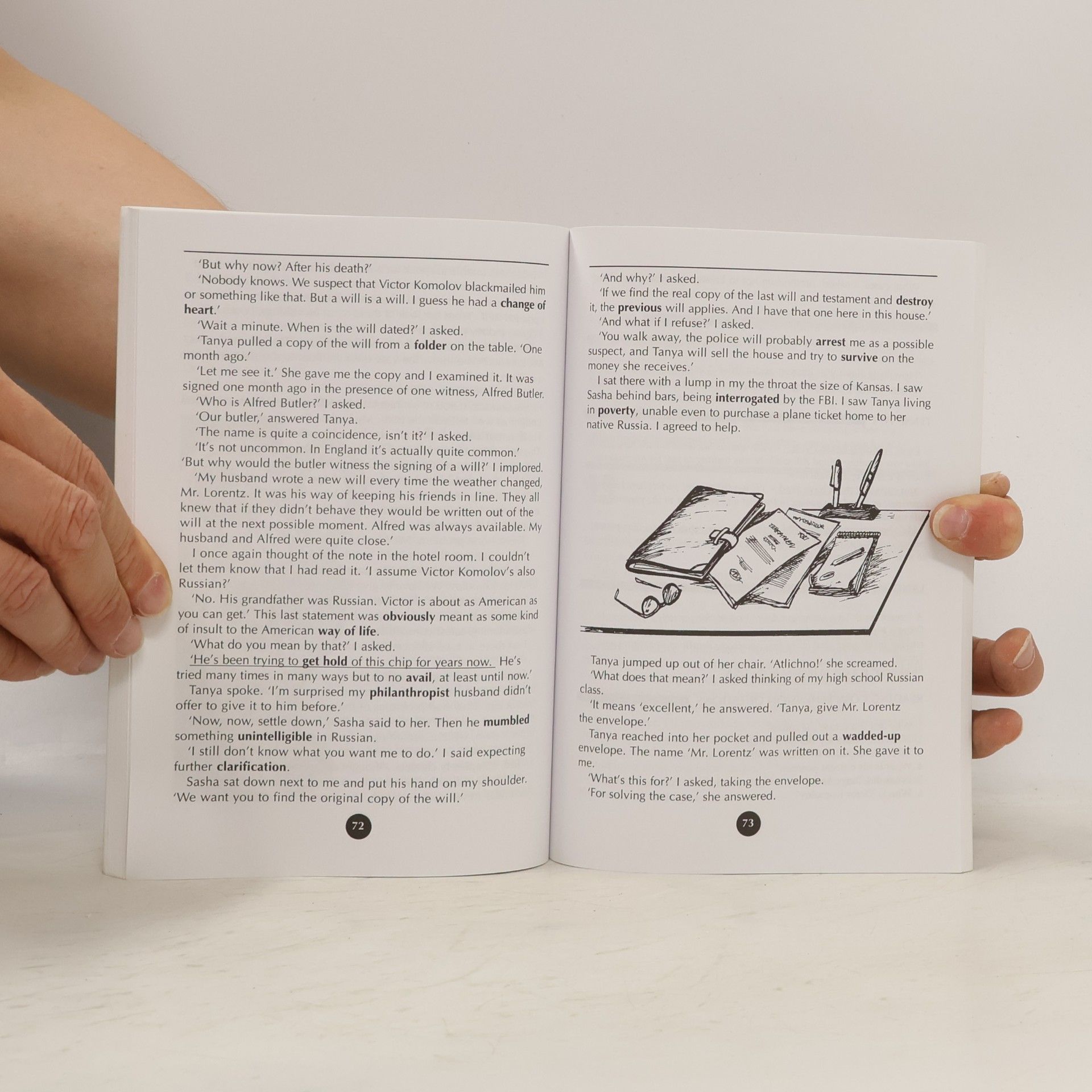 James Branam Učíme se četbou 1 : The chips are down : a detective story for students of english