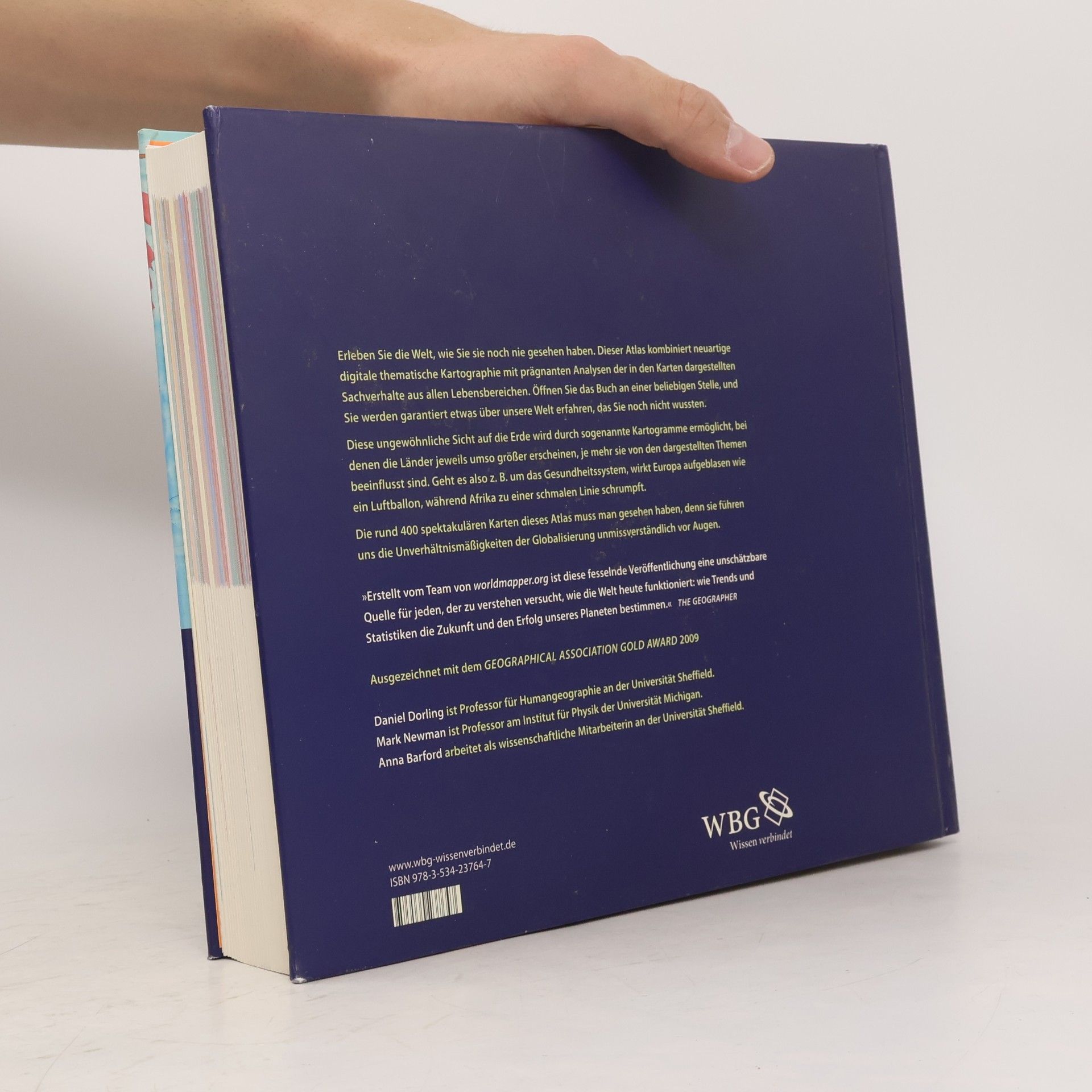 Daniel Dorling Atlas der wirklichen Welt
