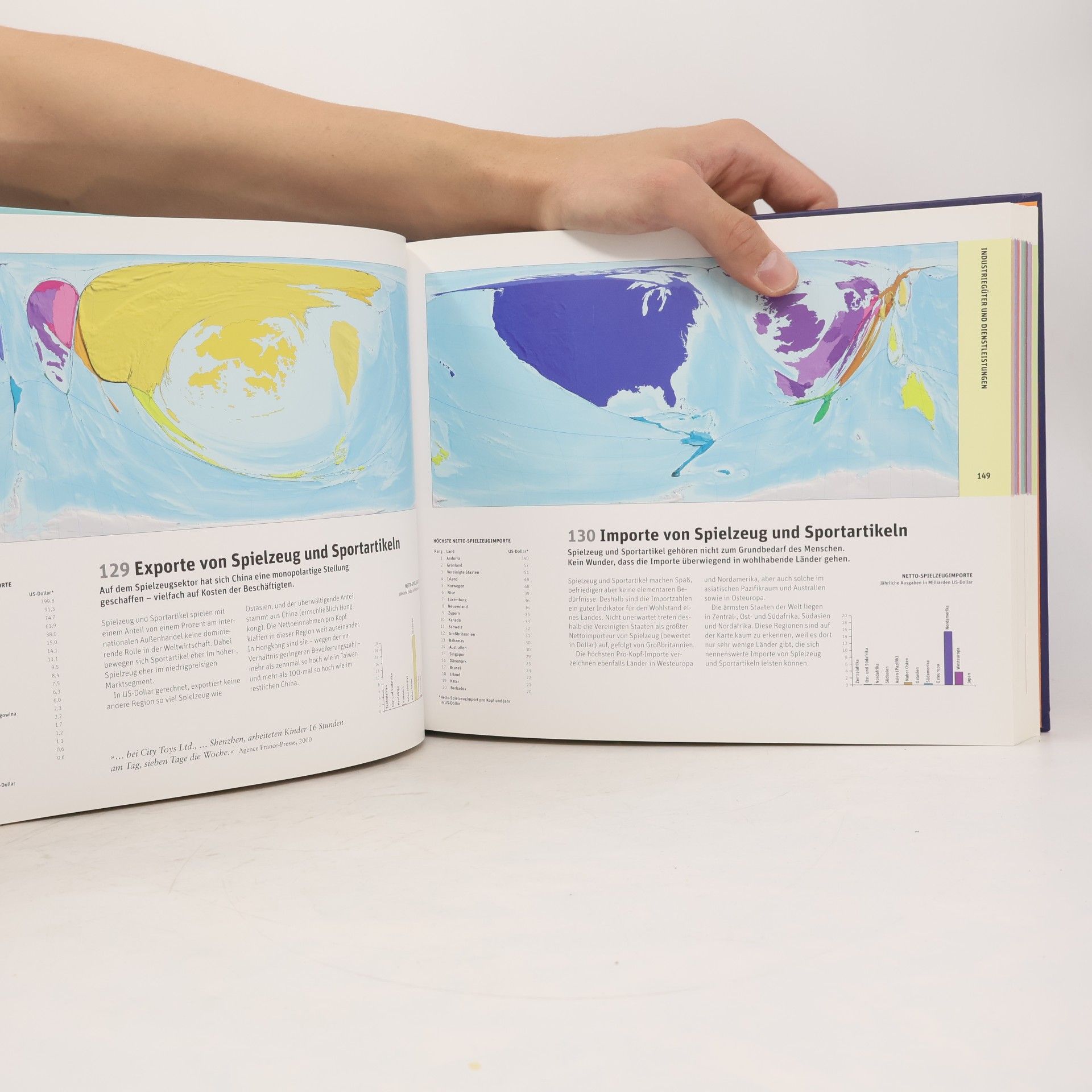Daniel Dorling Atlas der wirklichen Welt