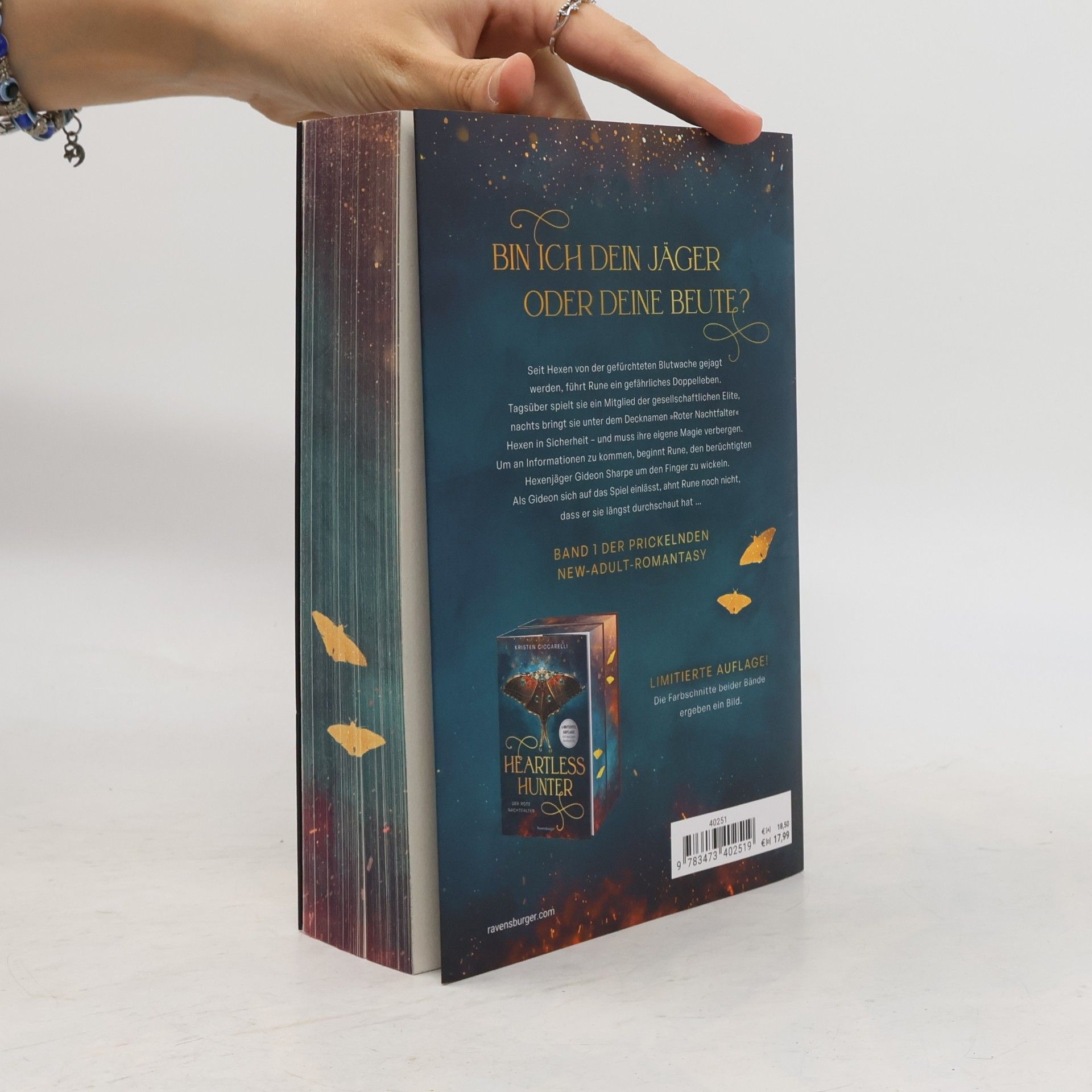 Kristen Ciccarelli Heartless Hunter. Der rote Nachtfalter, Band 1