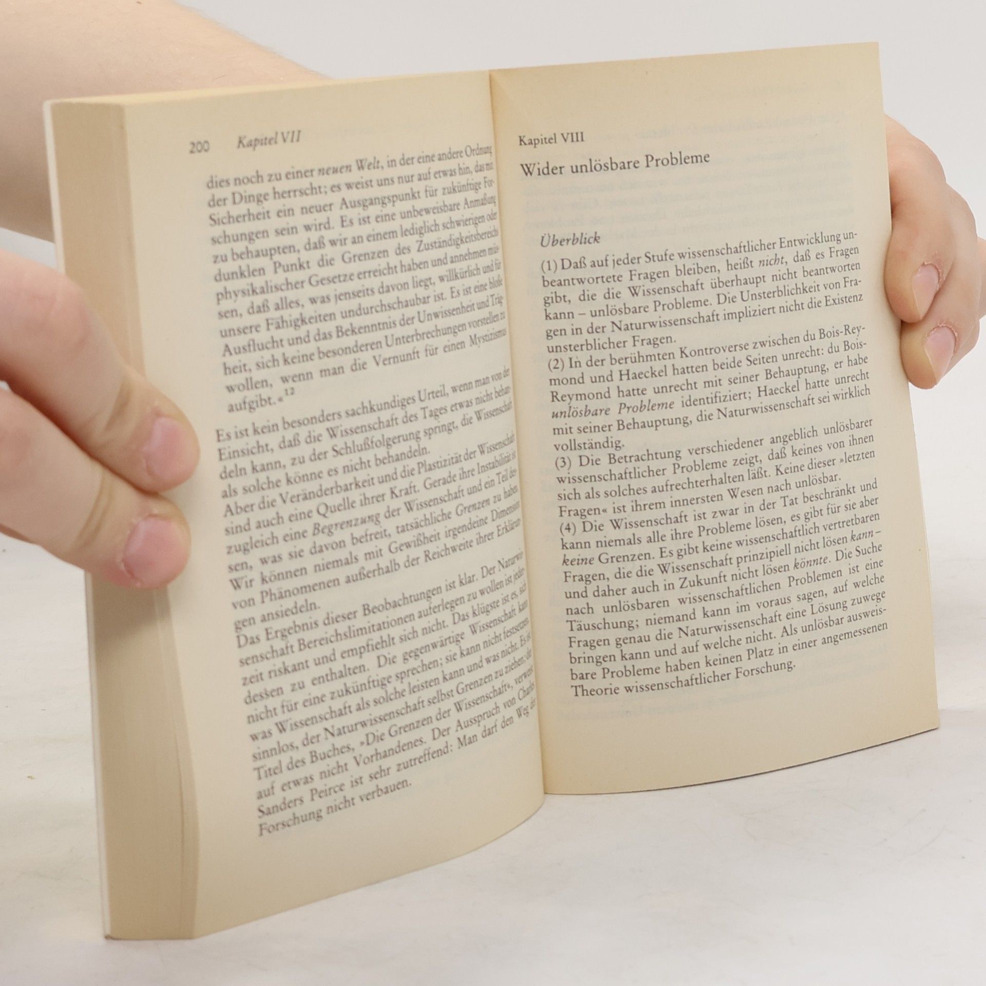 Nicholas Rescher Reclams Universal-Bibliothek: Die Grenzen der Wissenschaft