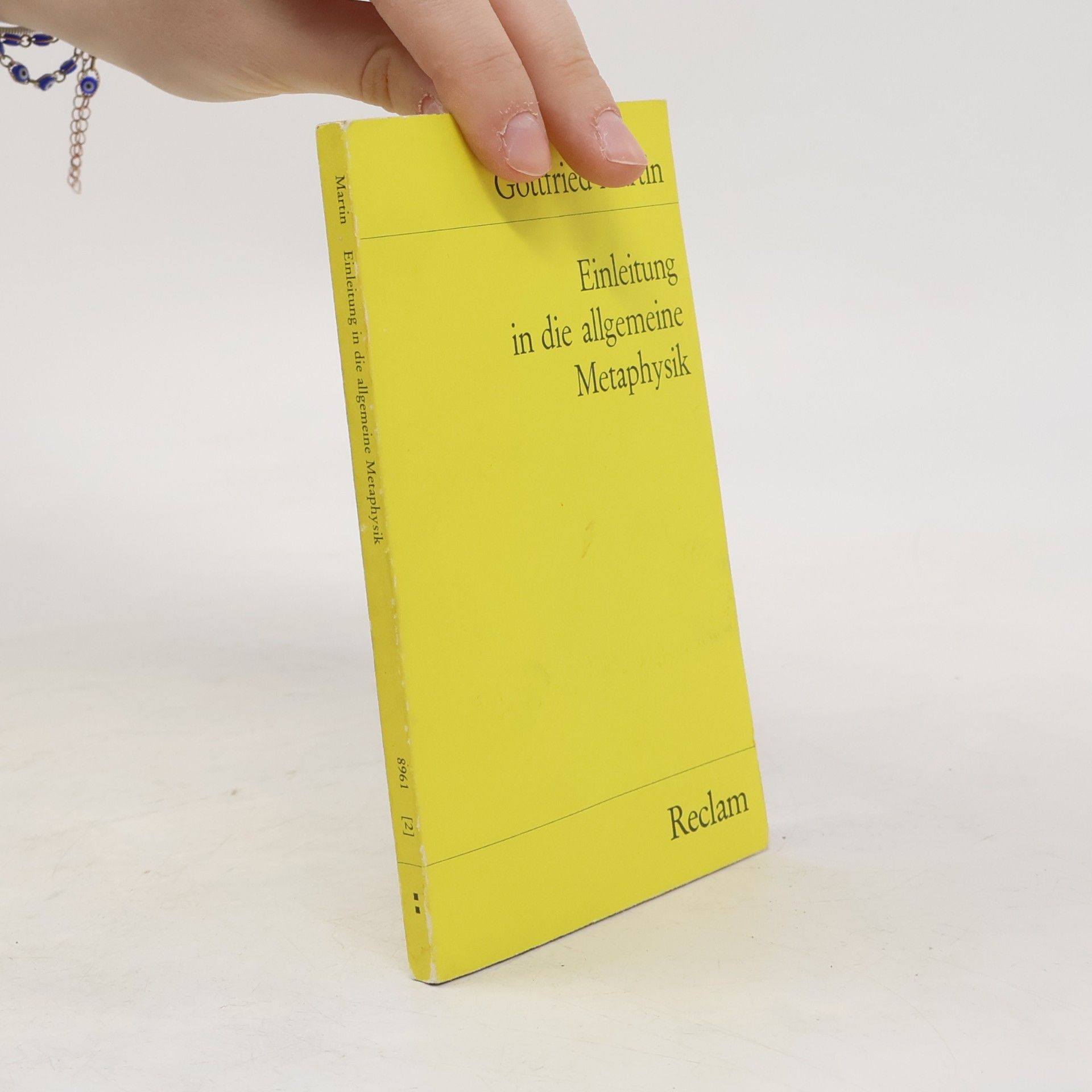 Einleitung in die allgemeine Metaphysik