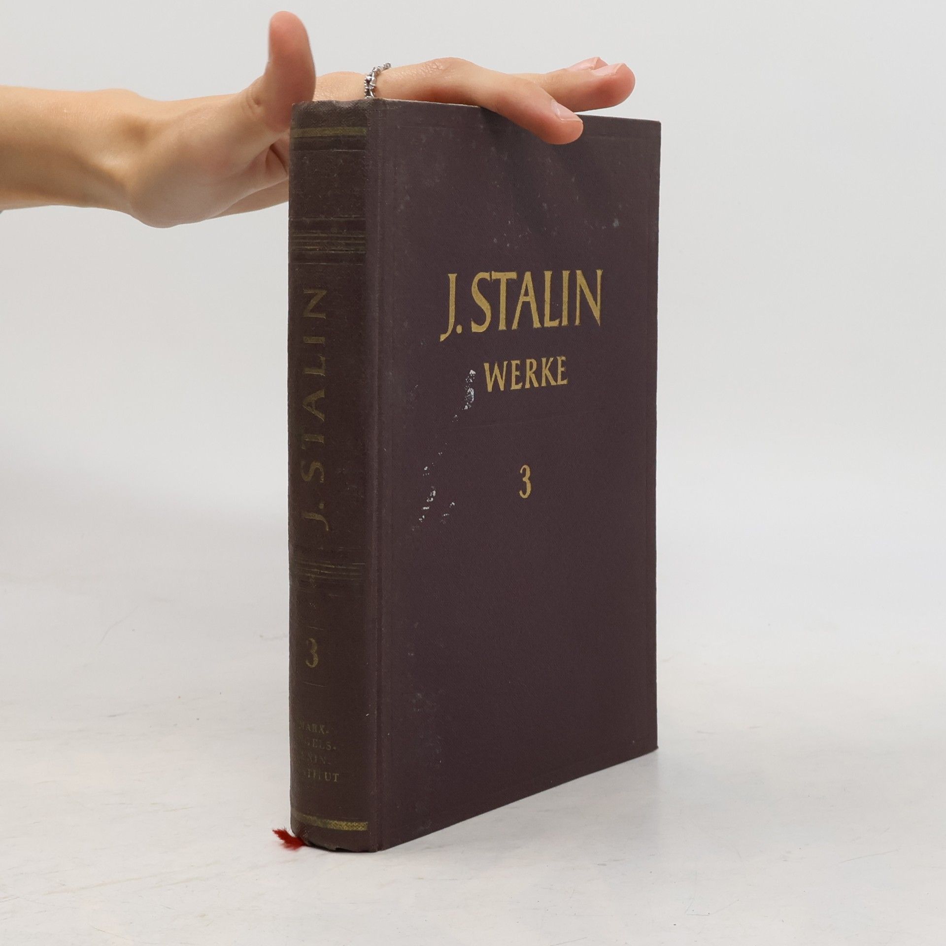 Josif Stalin J. Stalin Werke 3