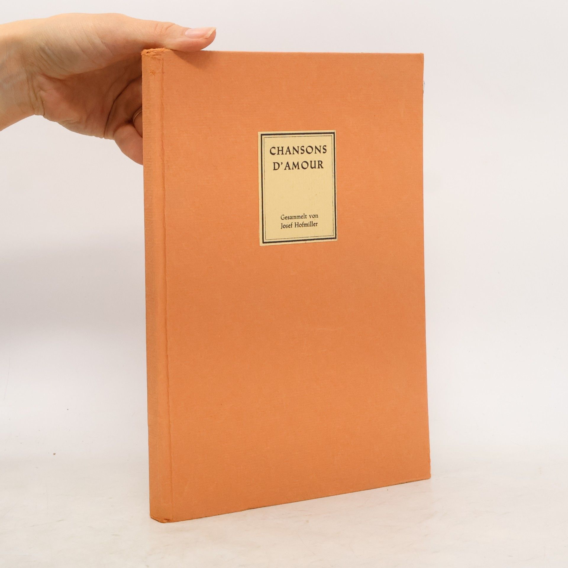 Autores varios Chansons d’Amour