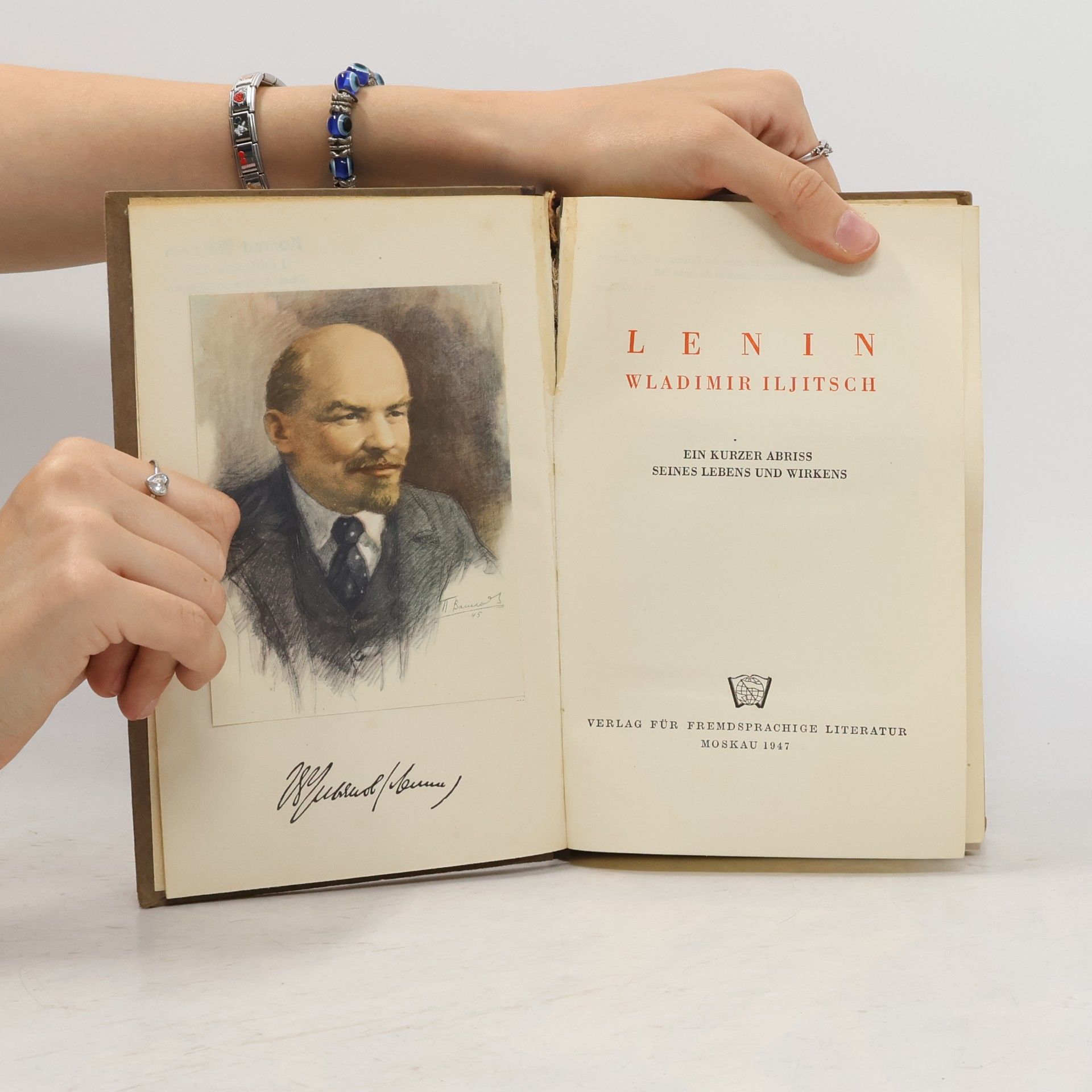 Vladimir Lenin Lenin. Ein kurzer Abriss seines Lebens und Wirkens