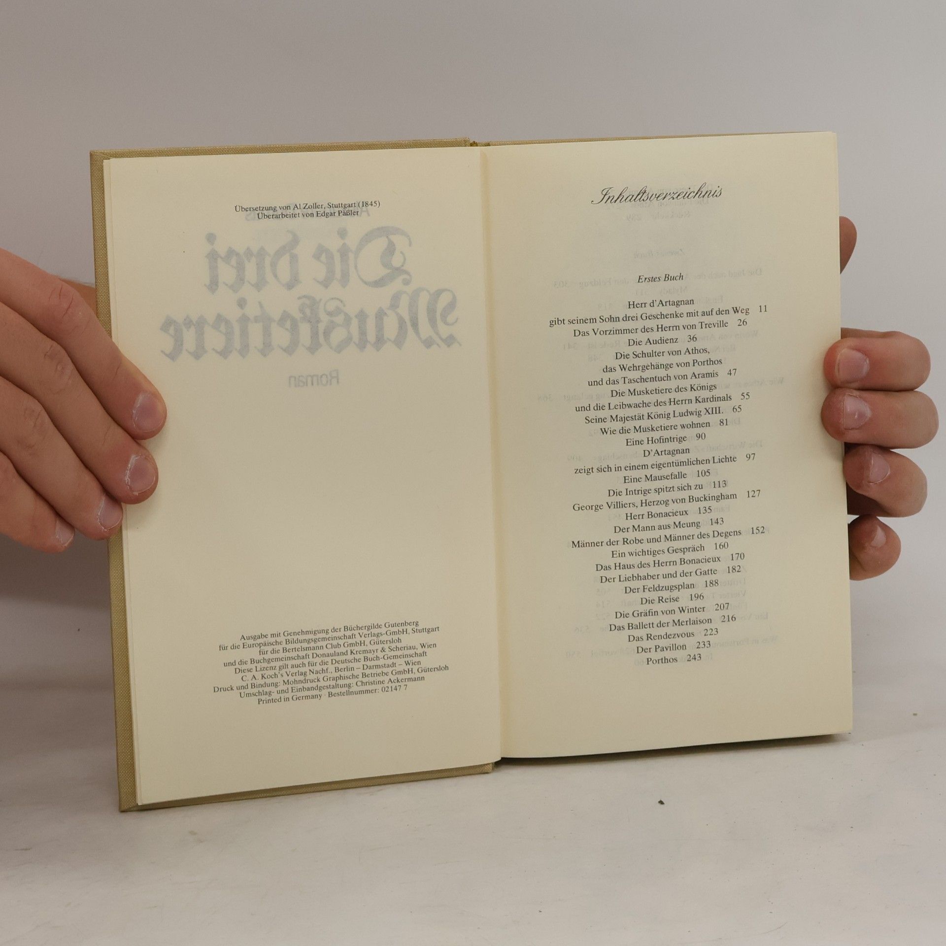 Alexandre Dumas Die drei Musketiere
