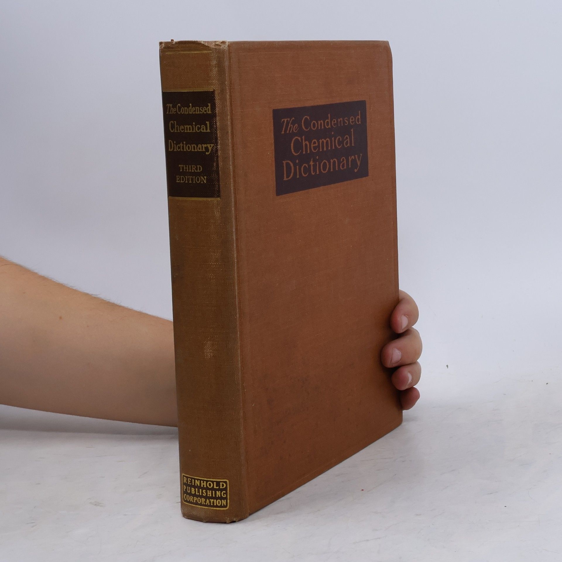 Francis Mills Turner The Condensed Chemical Dictionary