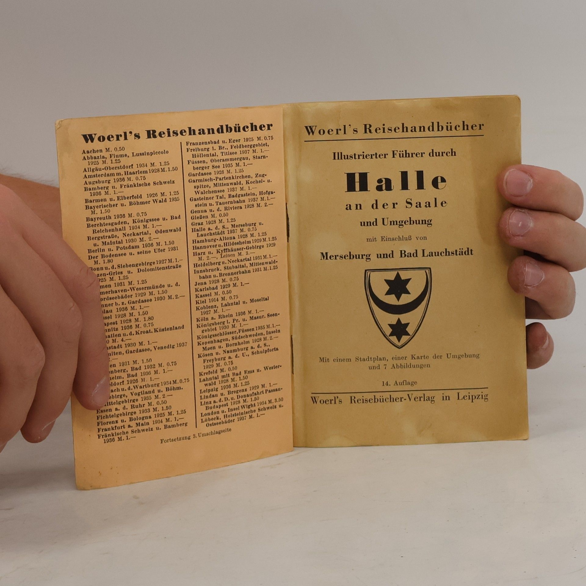 Autorenkollektiv Woerl's Reisehandbuch: Illustrierter Führer durch Halle an der Saale und Umgebung