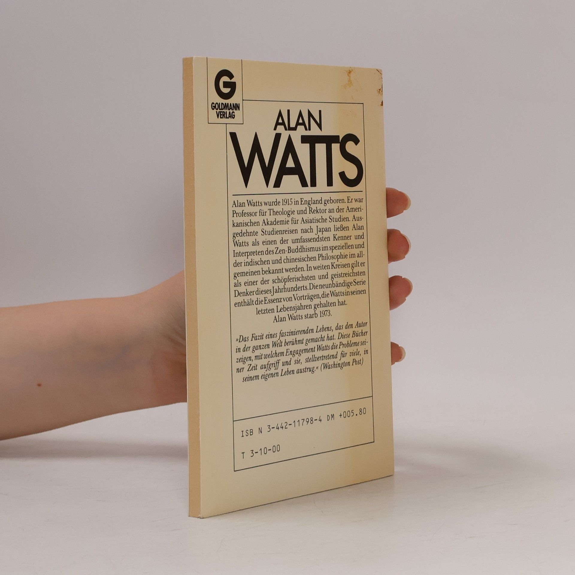 Alan Watts Ego