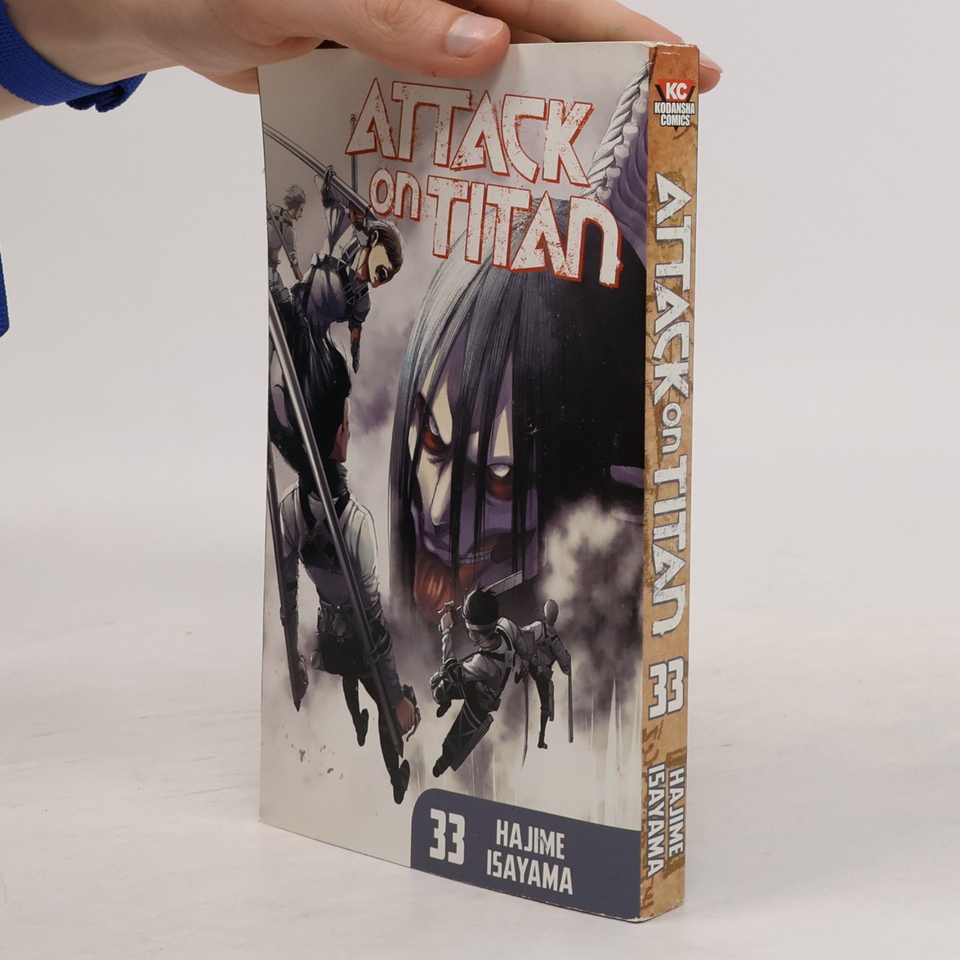 Hajime Isayama Attack on Titan 33