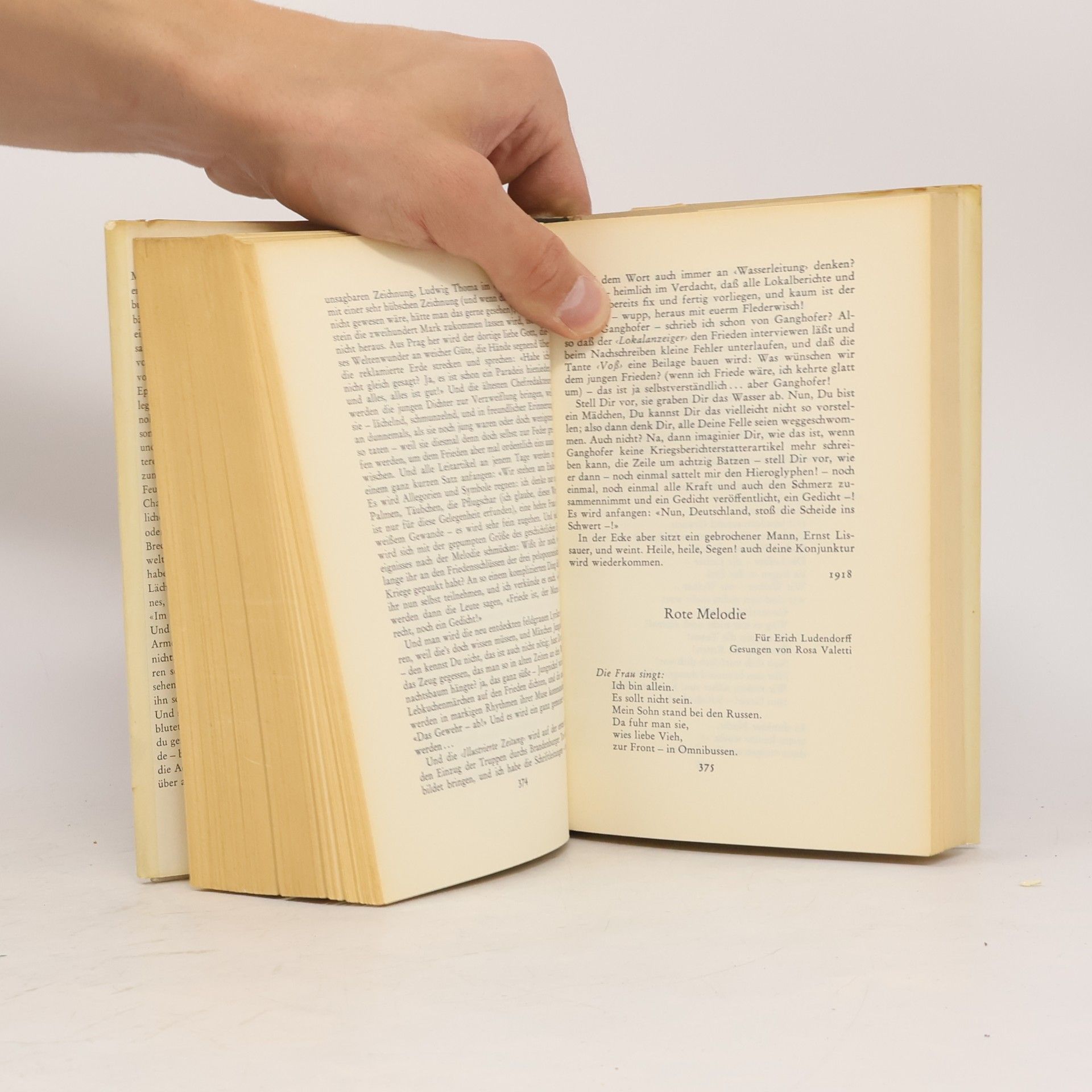 Kurt Tucholsky Ausgewählte Werke I.