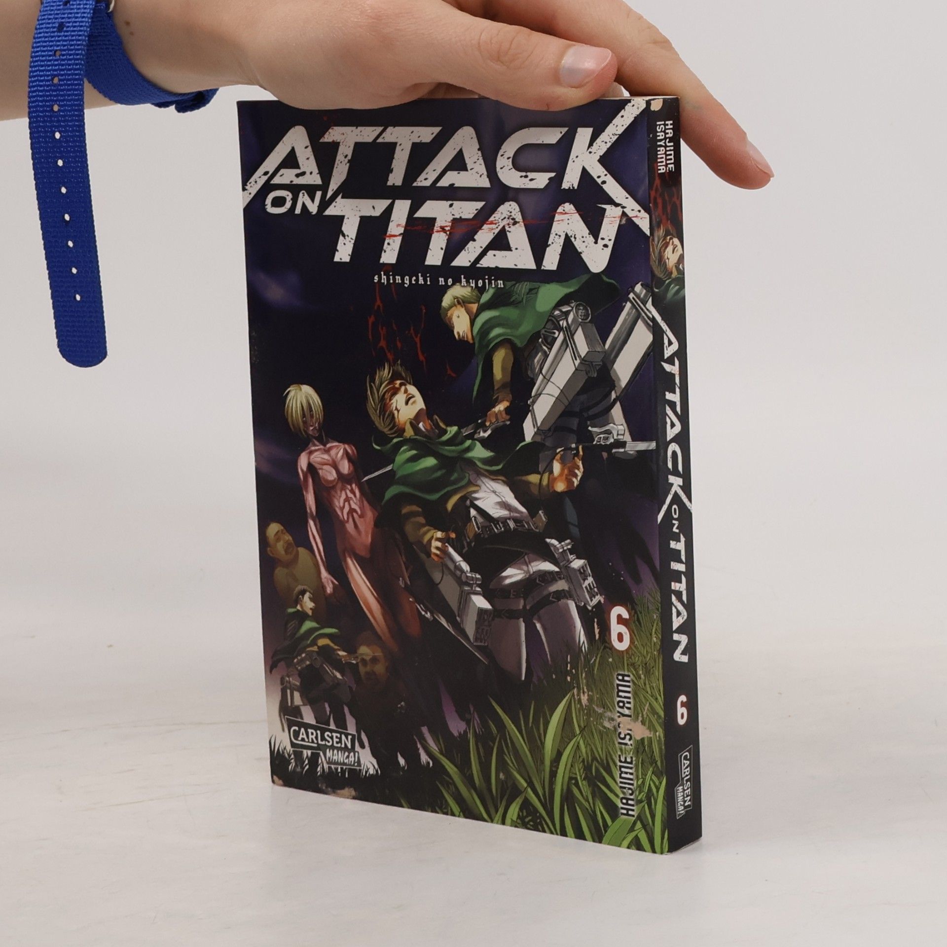 Hajime Isayama Attack on Titan 6