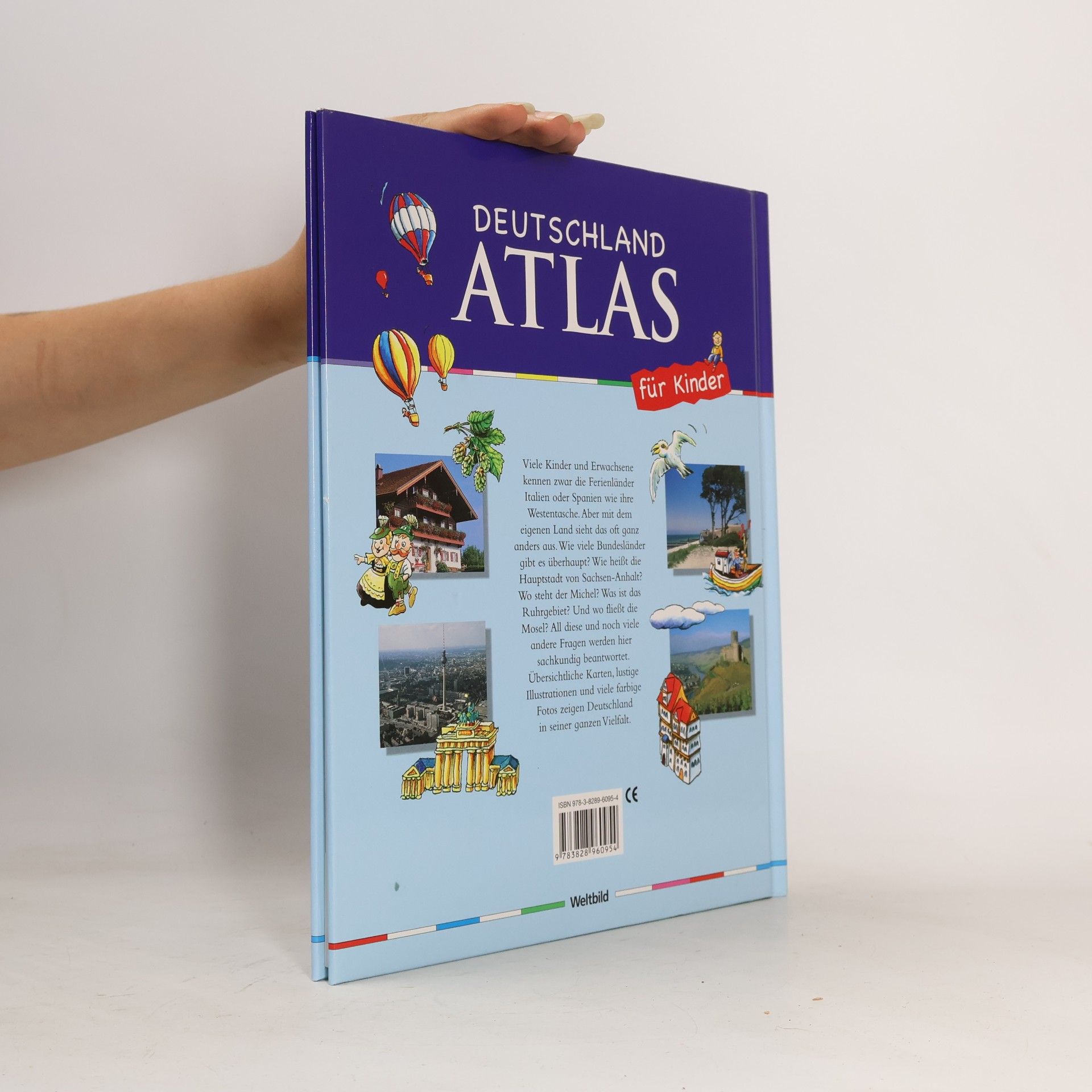 Kolektiv autorů Deuschland Atlas für Kinder