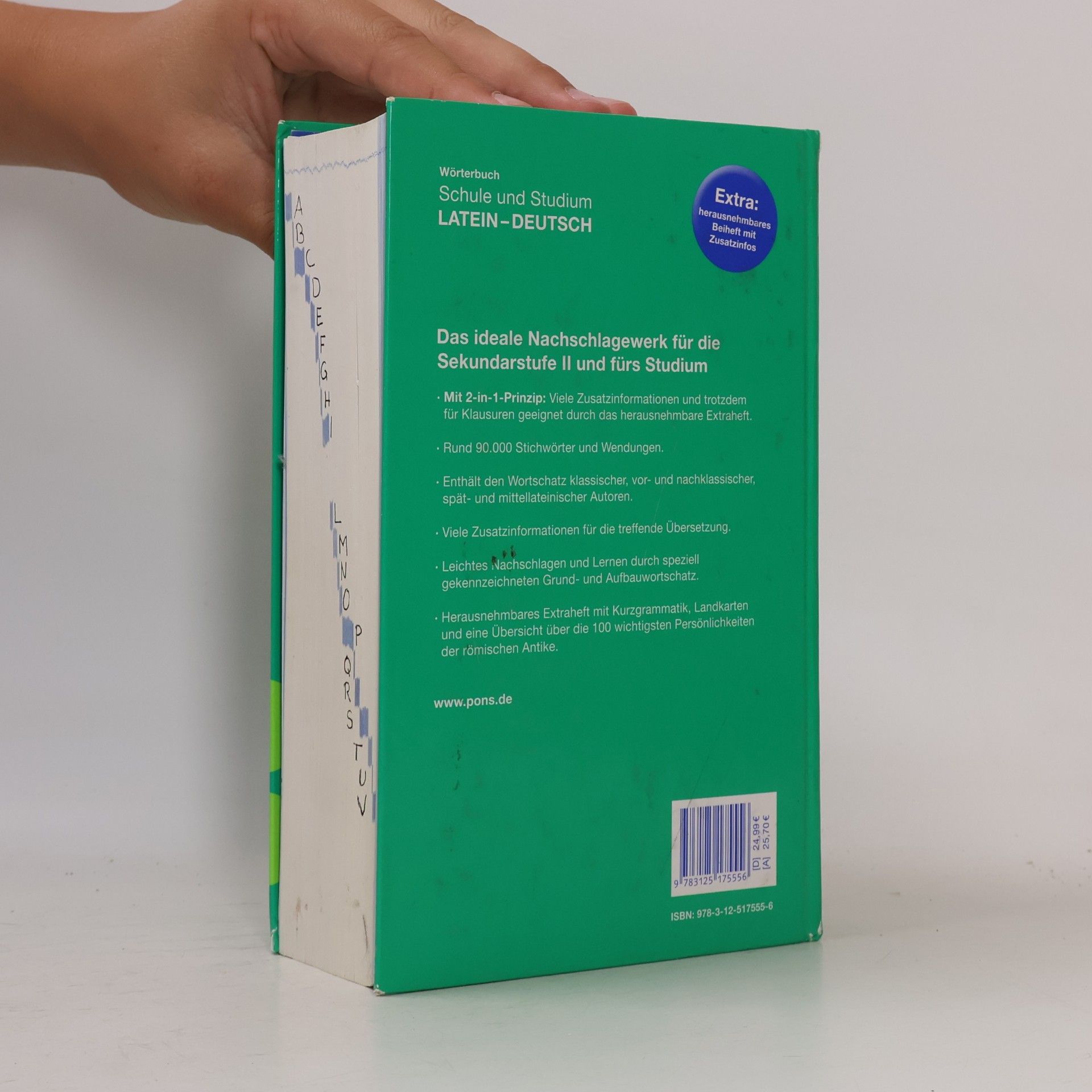 Rita Hau PONS Wörterbuch für Schule und Studium Latein-Deutsch