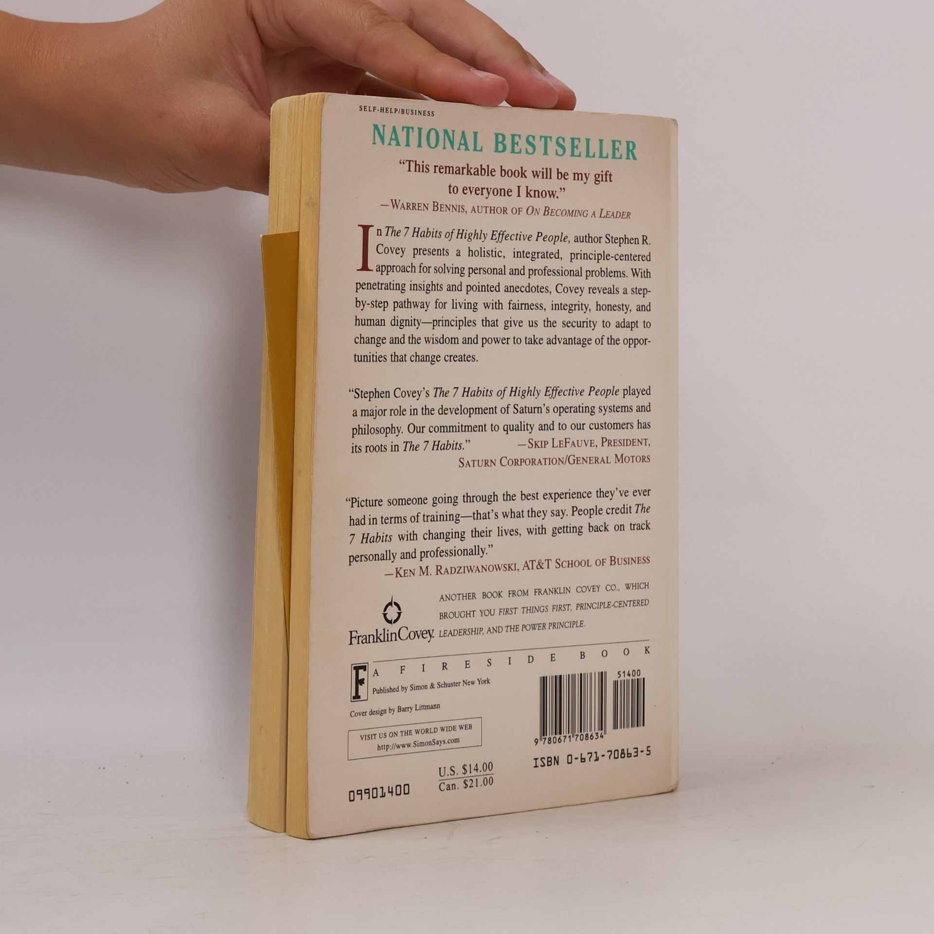 Stephen Covey The seven habits of highly effective people