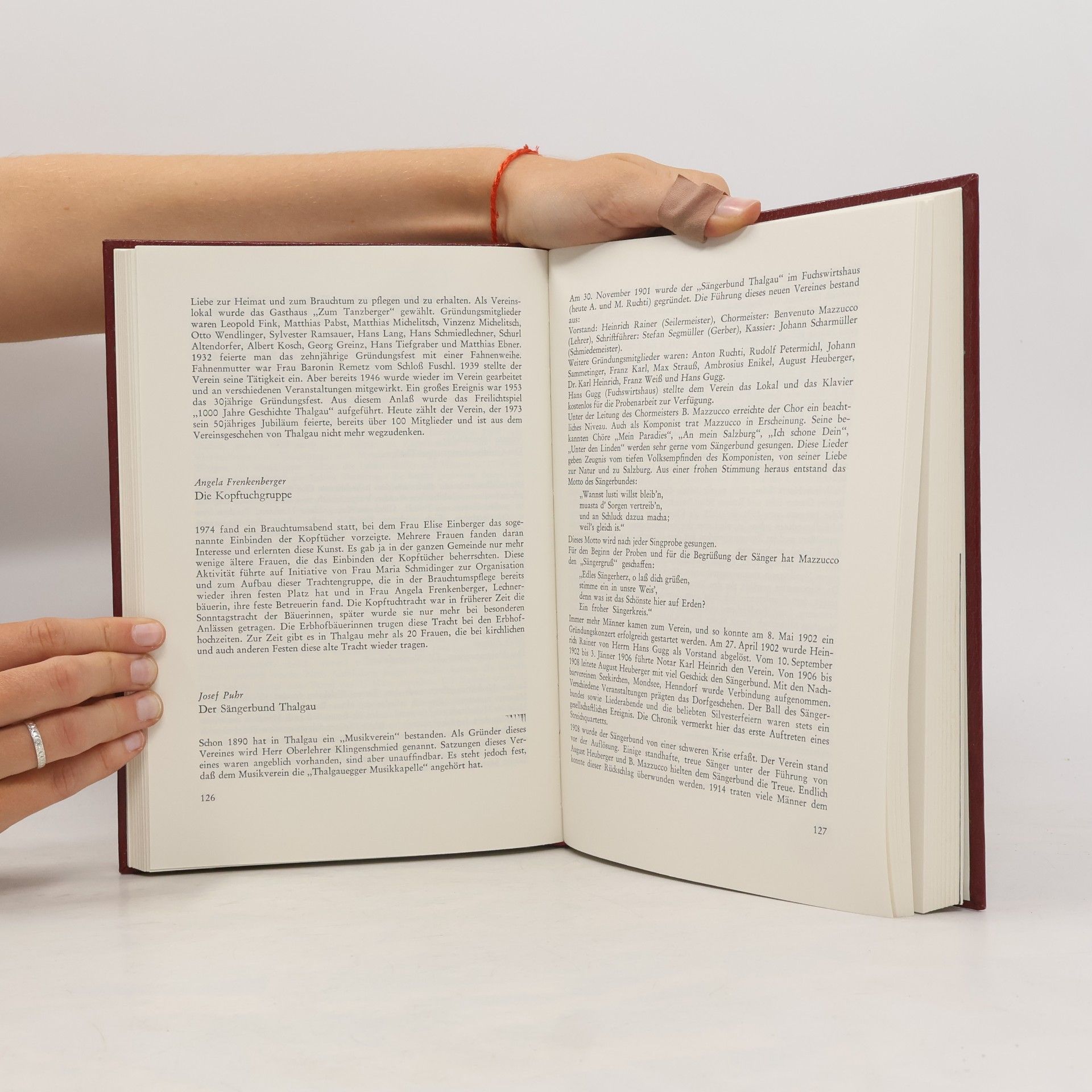 Karl Haas Thalgauer Heimatbuch