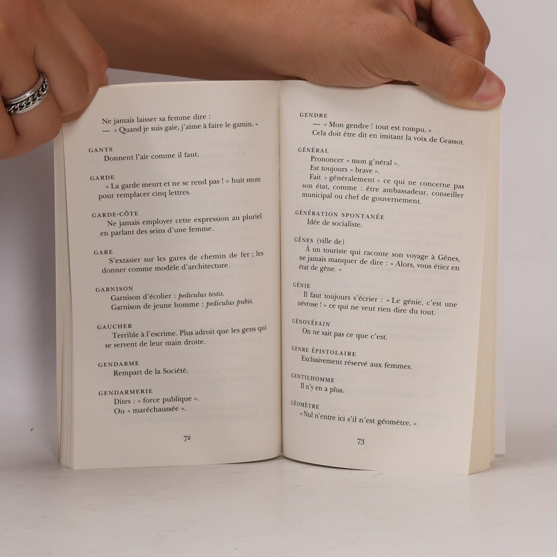 Claudine Gothot-Mersch Folio: Le Dictionnaire des idées reçues