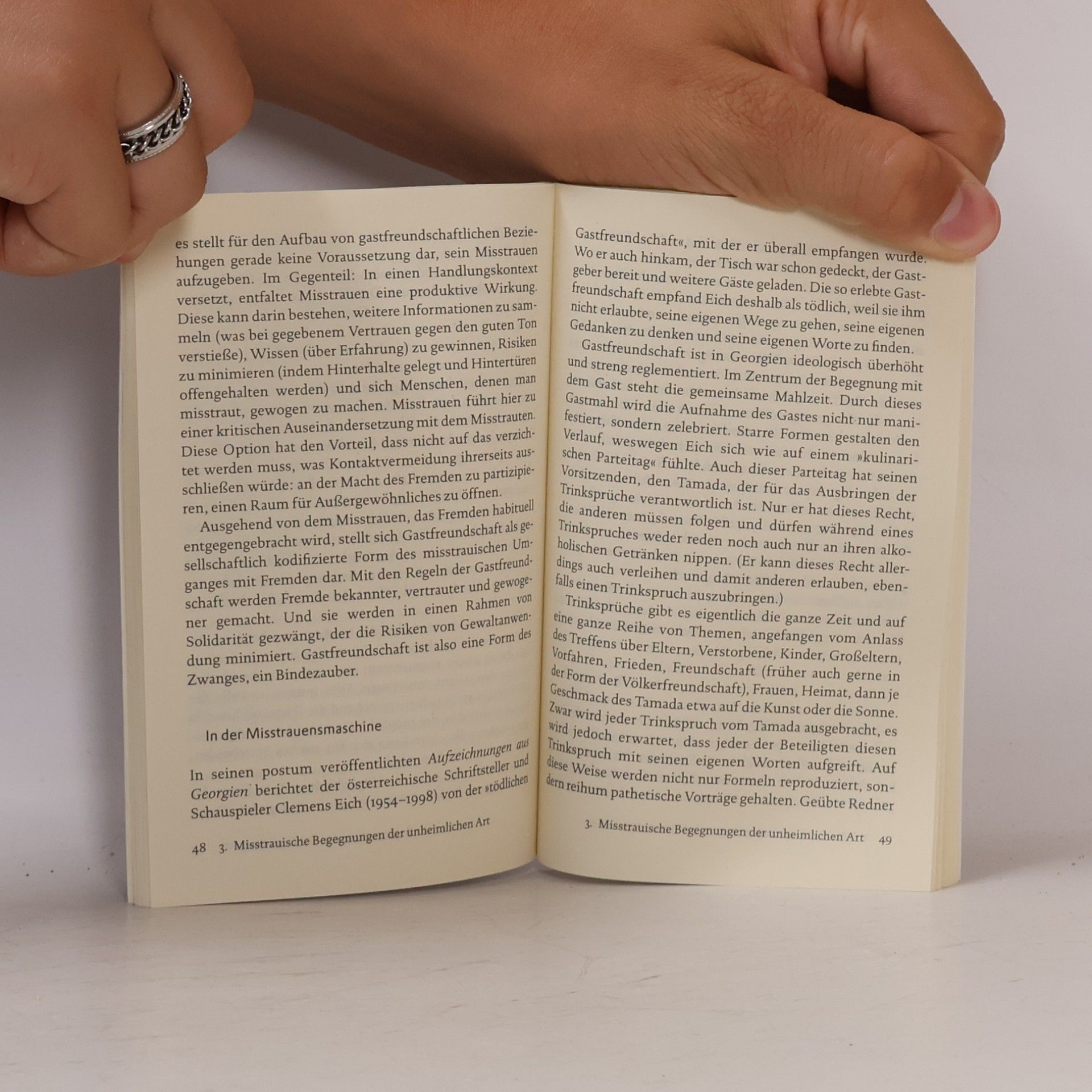 Florian Mühlfried Reclams Universal-Bibliothek - 19600: Misstrauen