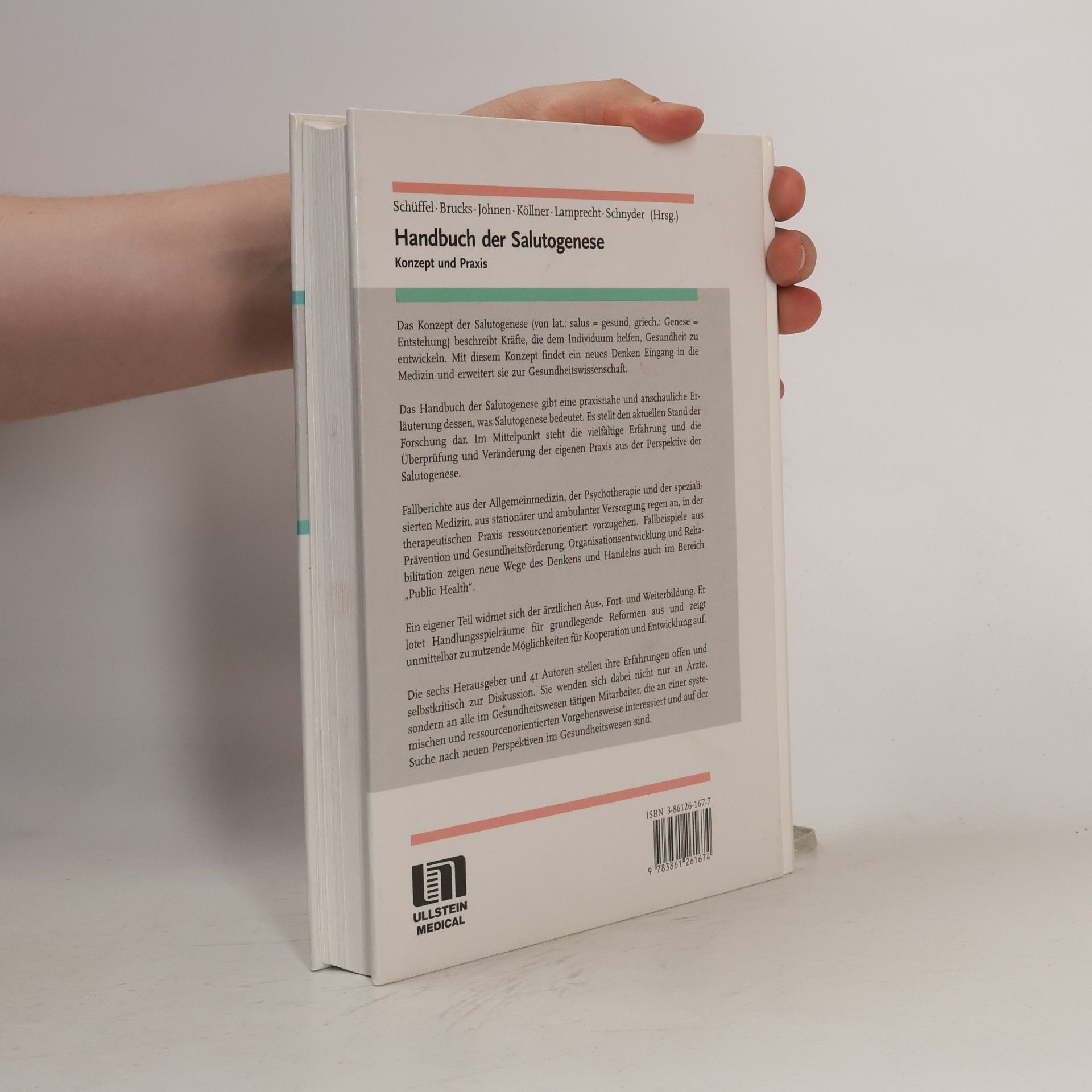 Wolfram Schüffel Handbuch der Salutogenese