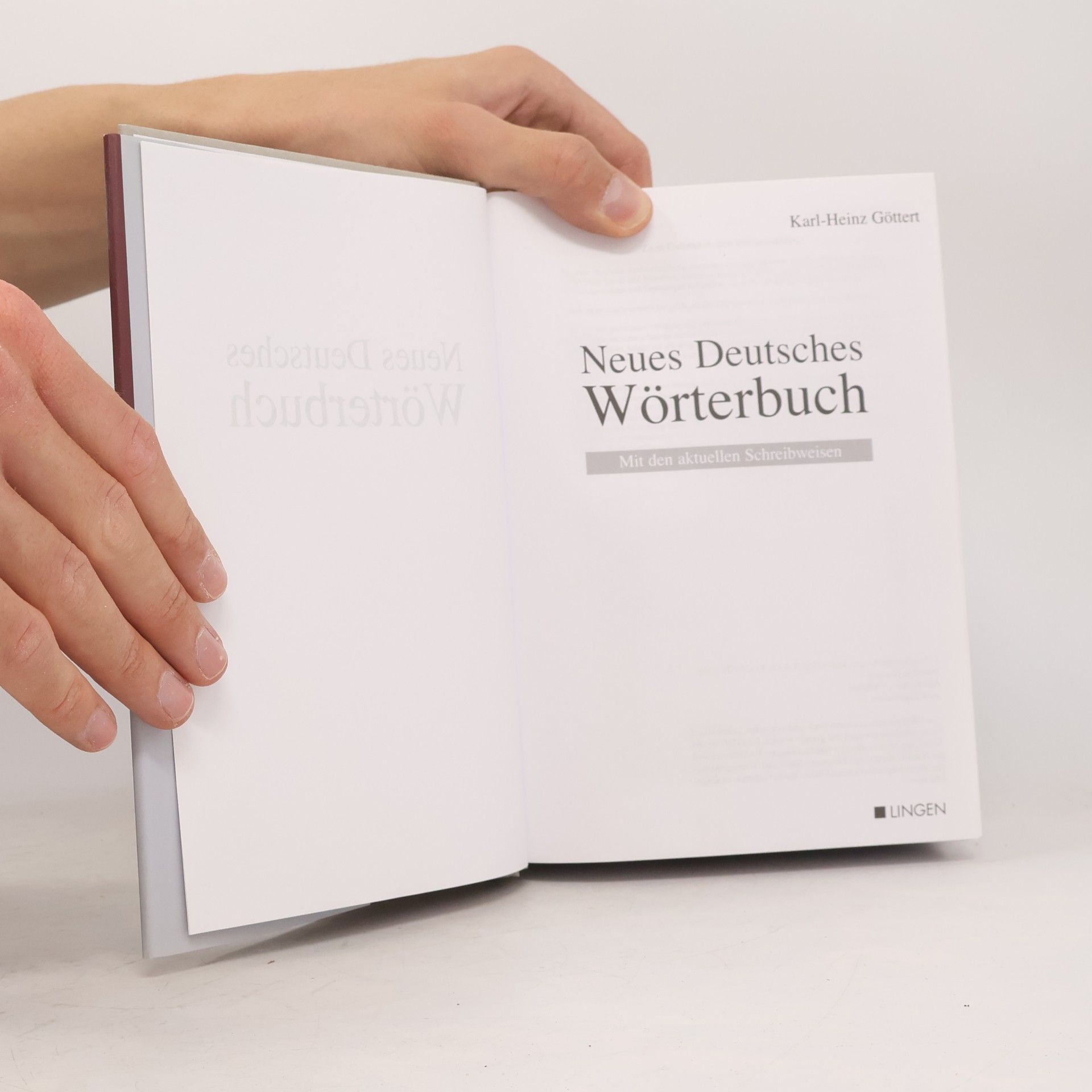 Karl-Heinz Göttert Neues Deutsches Wörterbuch