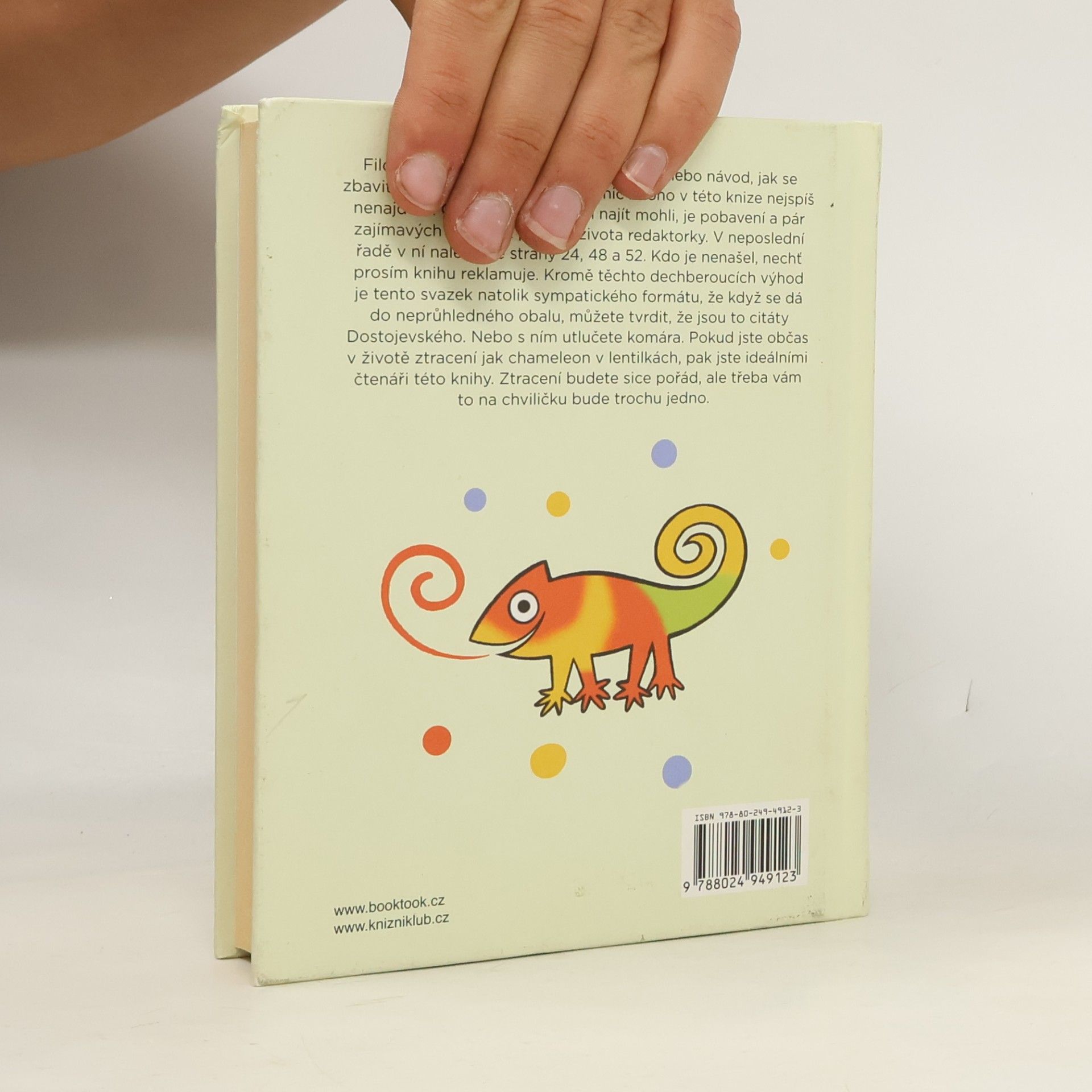 Zuzana Hubeňáková Chameleon v lentilkách