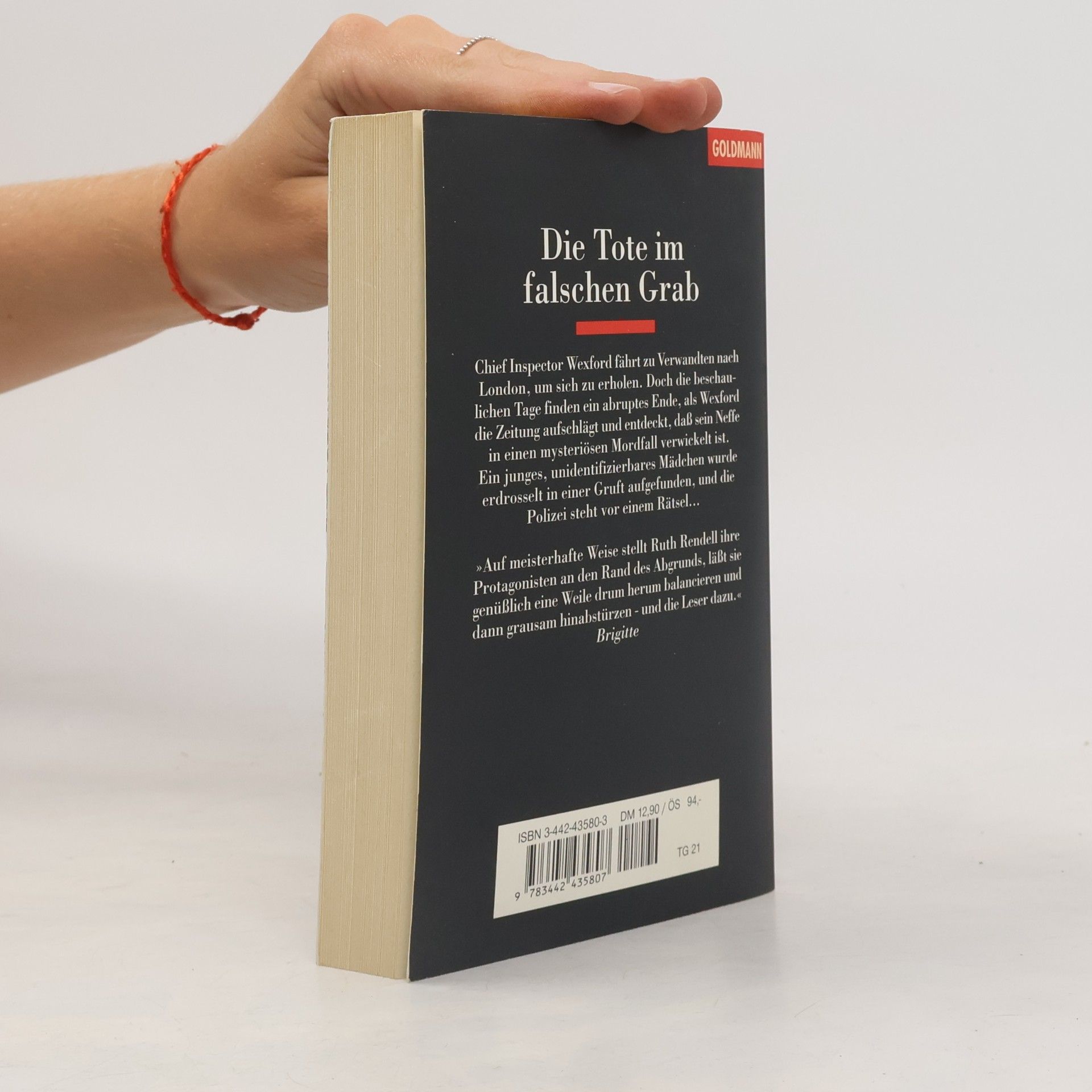 Ruth Rendell Die Tote im falschen Grab