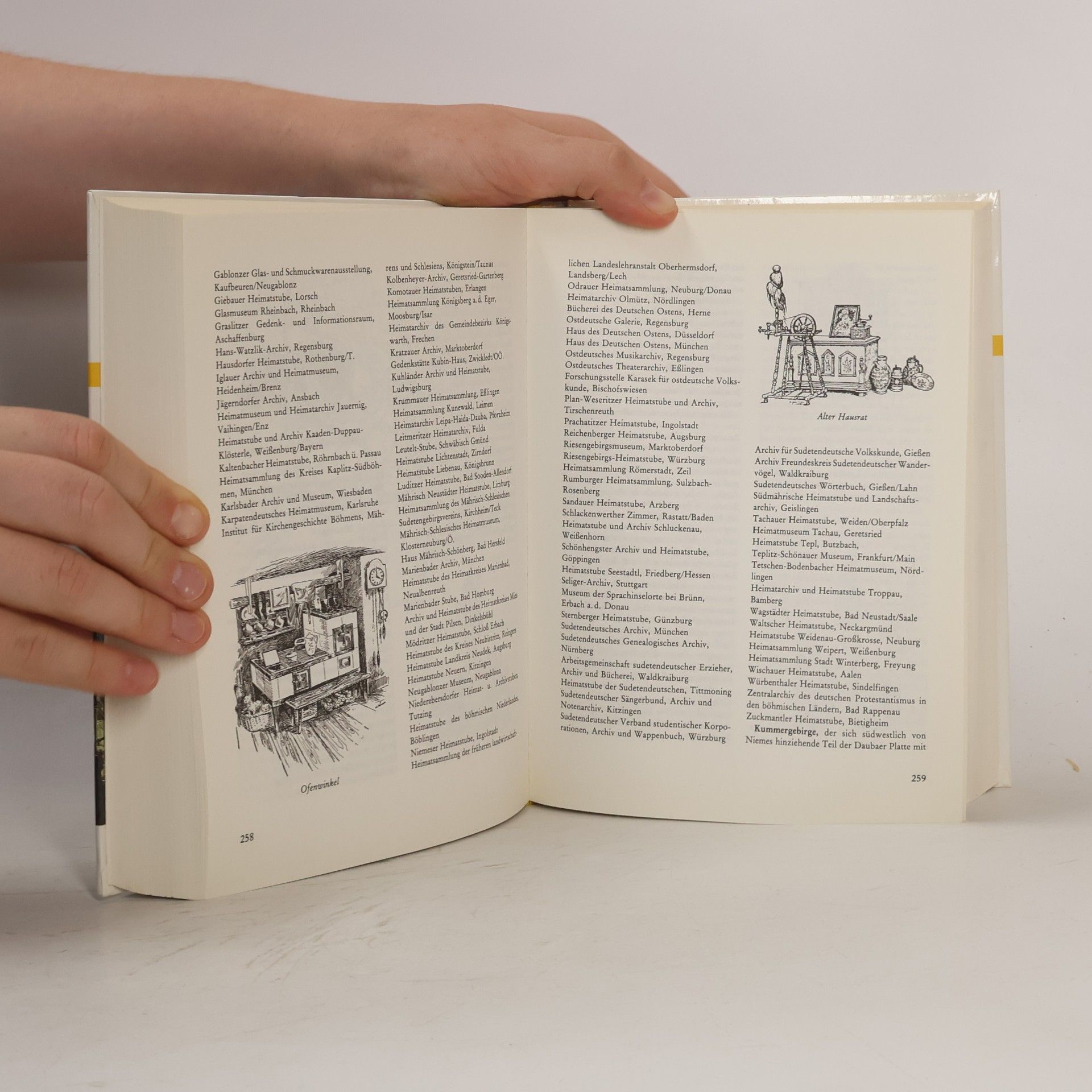 Rudolf Hemmerle Sudetenland Lexikon : Geografie - Geschichte - Kultur