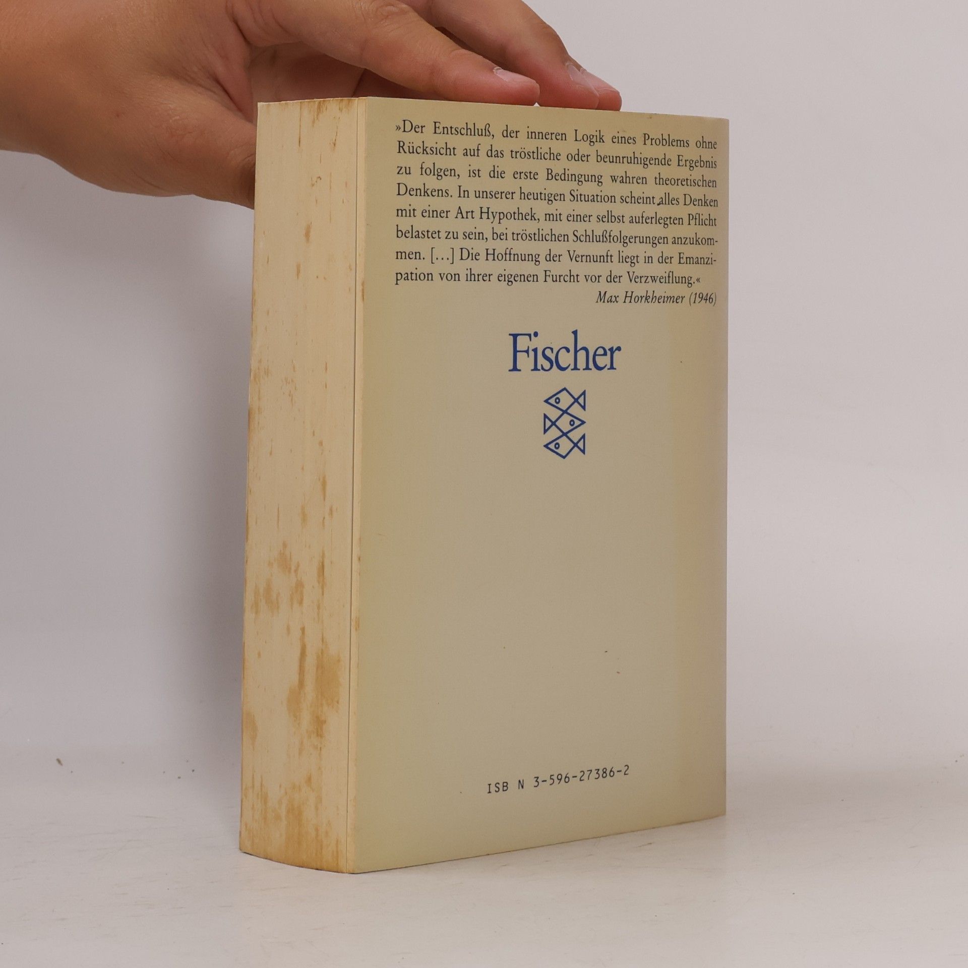 Max Horkheimer Gesammelte Schriften - 12: Nachgelassene Schriften 1931-1949