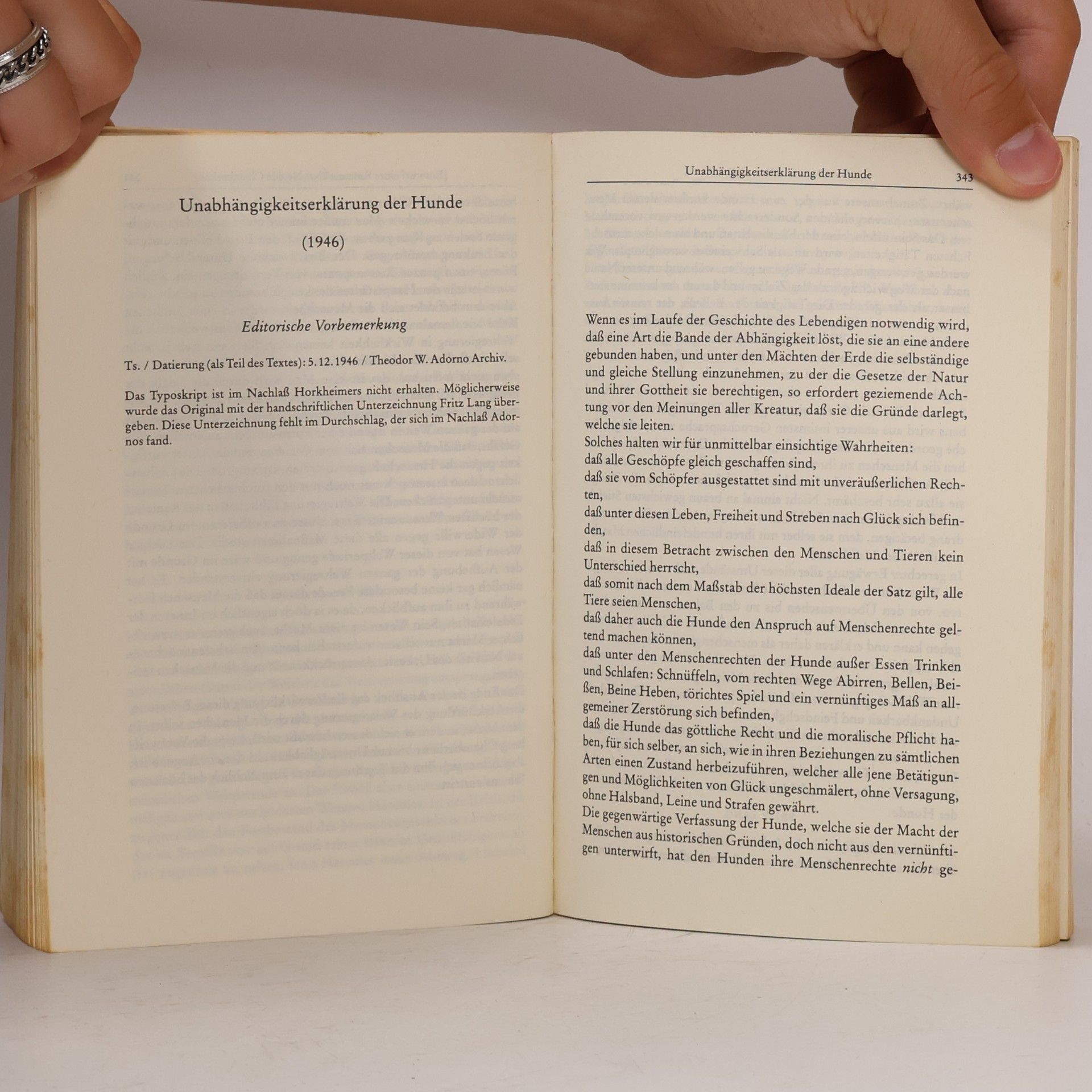 Max Horkheimer Gesammelte Schriften - 12: Nachgelassene Schriften 1931-1949