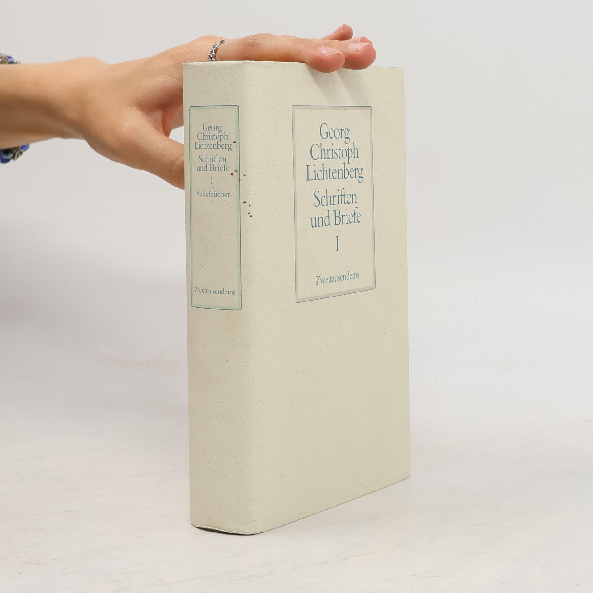 Georg Christoph Lichtenberg Schriften und Briefe I