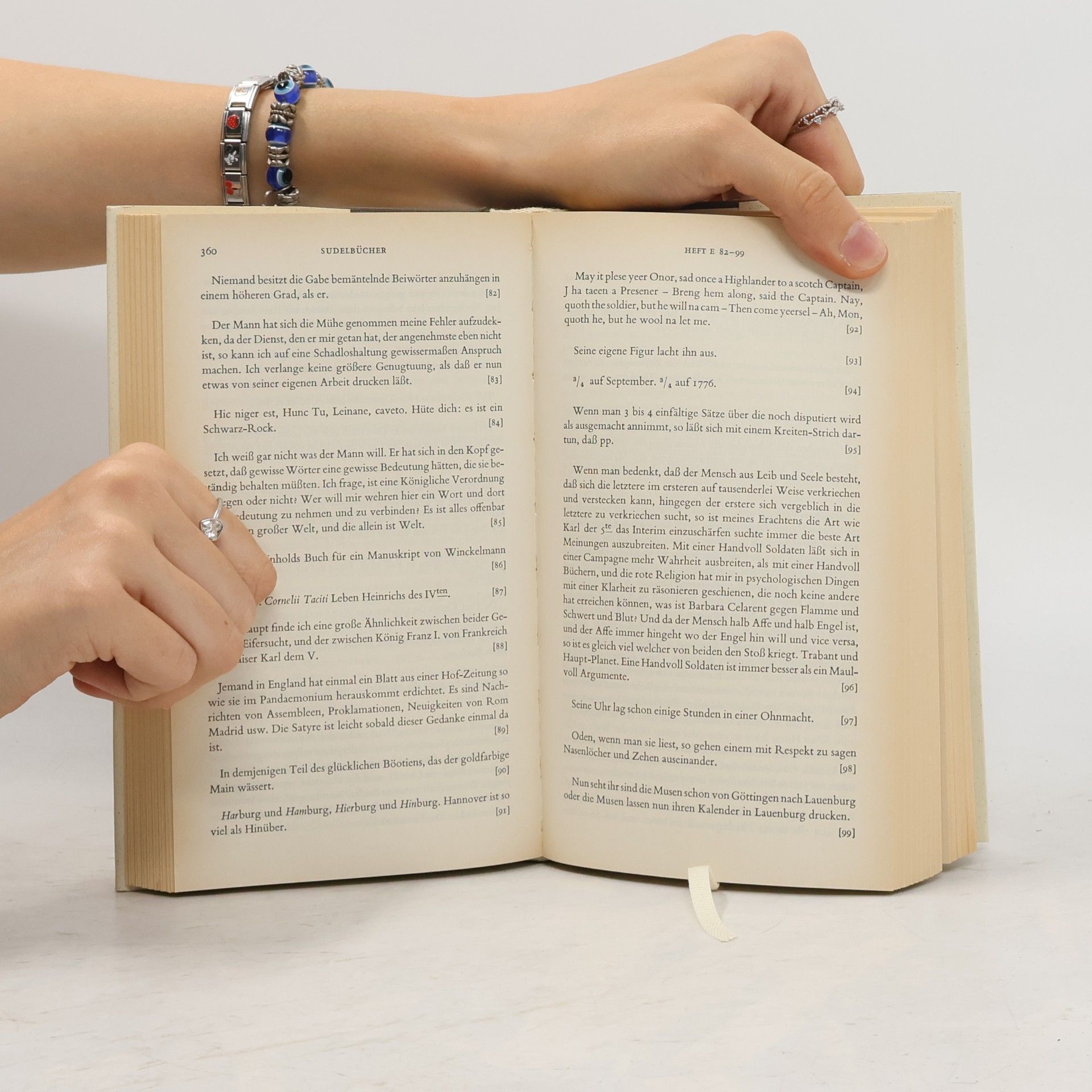 Georg Christoph Lichtenberg Schriften und Briefe I