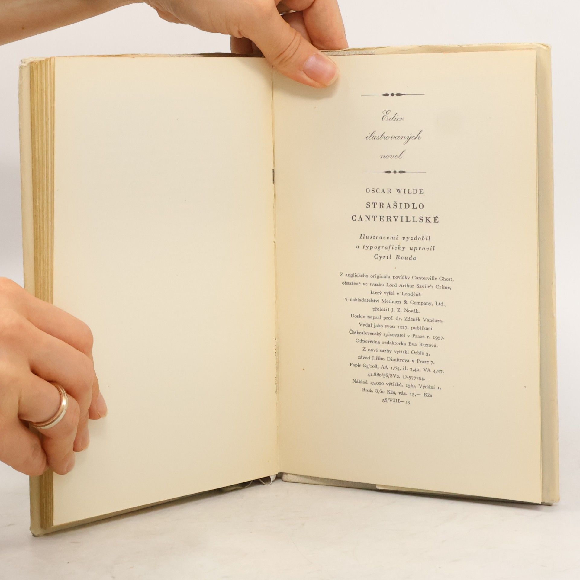 Oscar Wilde Strašidlo Cantervillské
