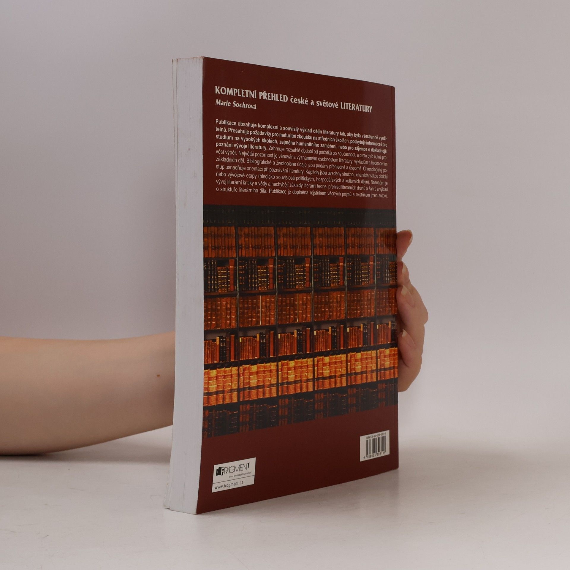 Marie Sochrová Kompletní přehled české a světové literatury
