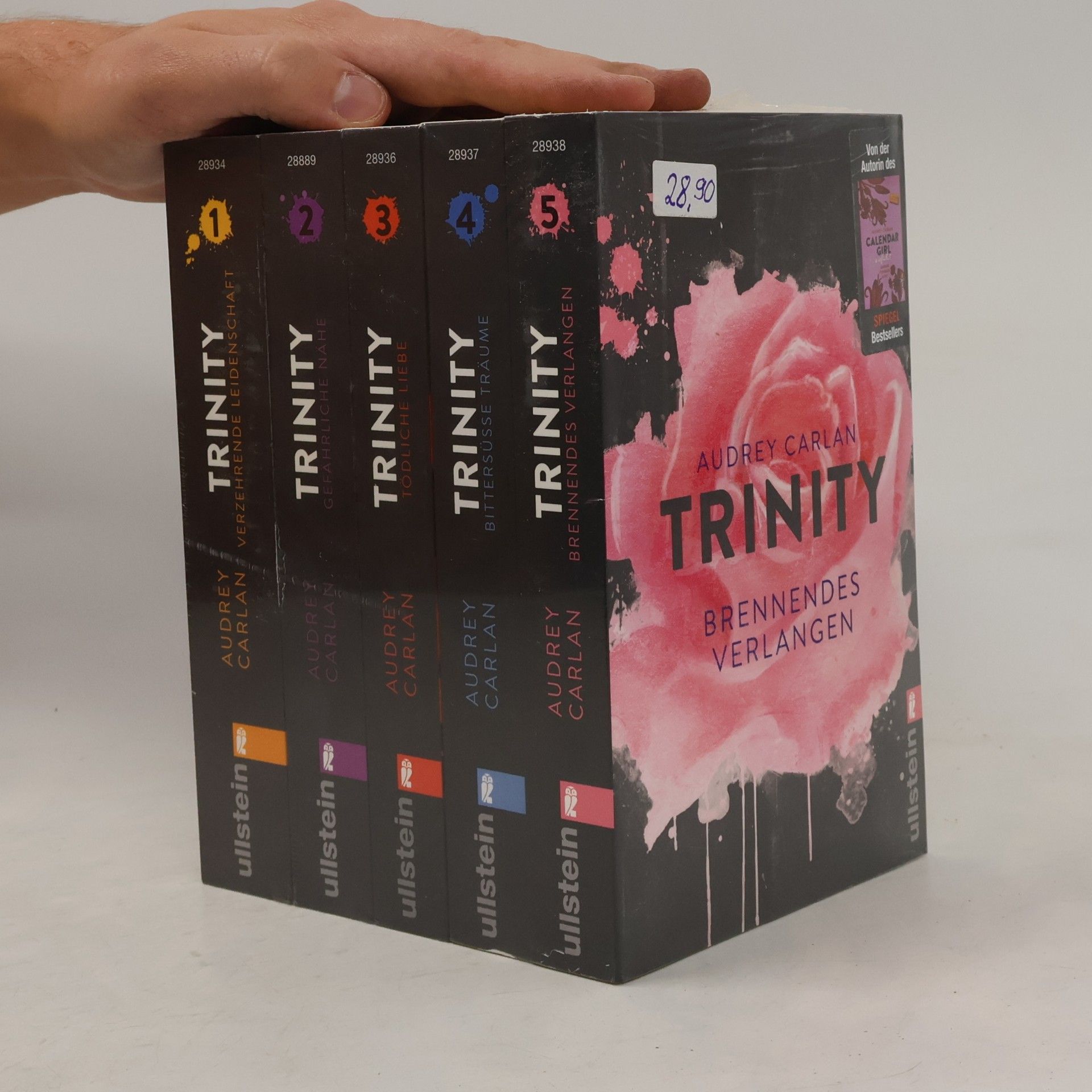 Audrey Carlan Trinity 1-5