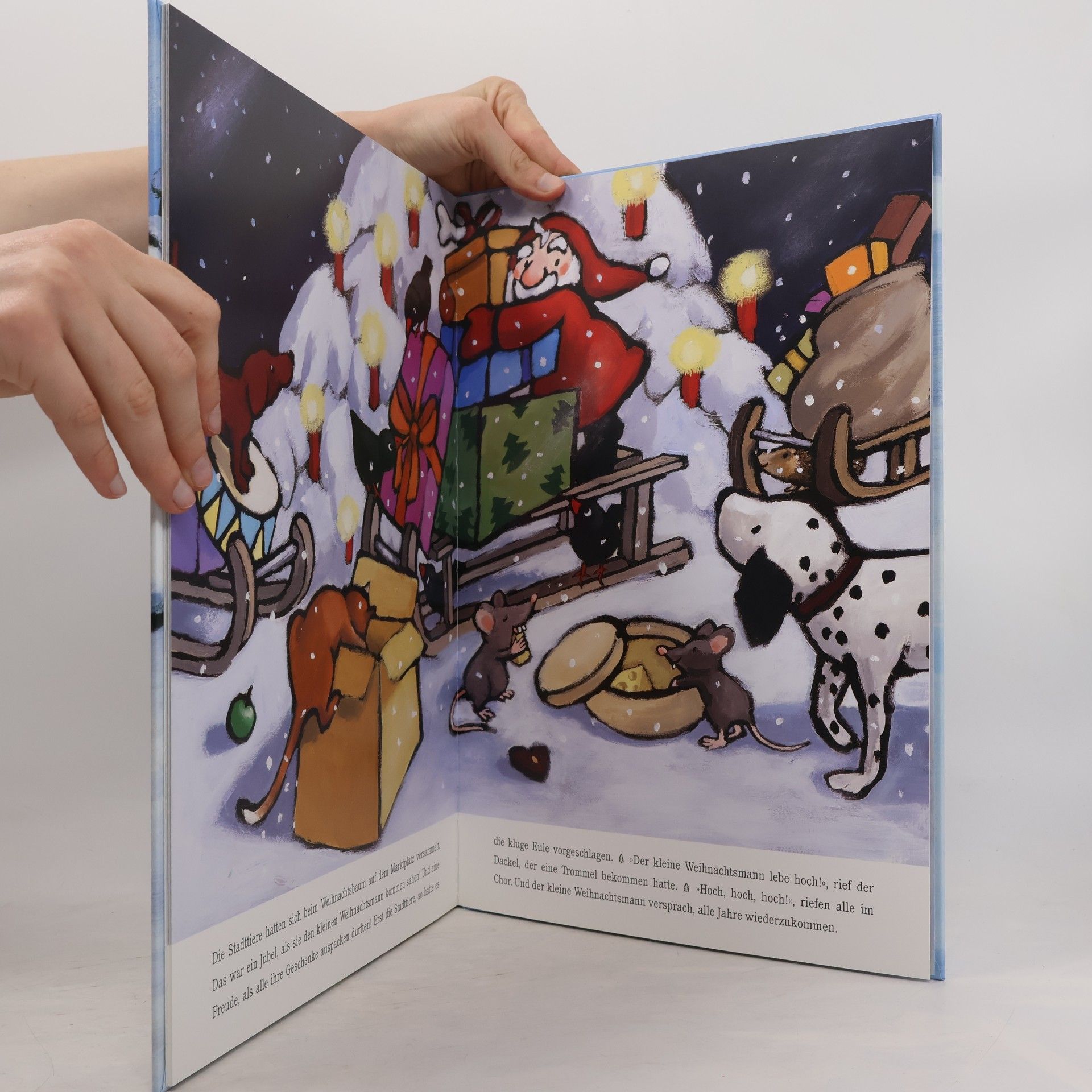 Anu Stohner Der kleine Weihnachtsmann geht in die Stadt