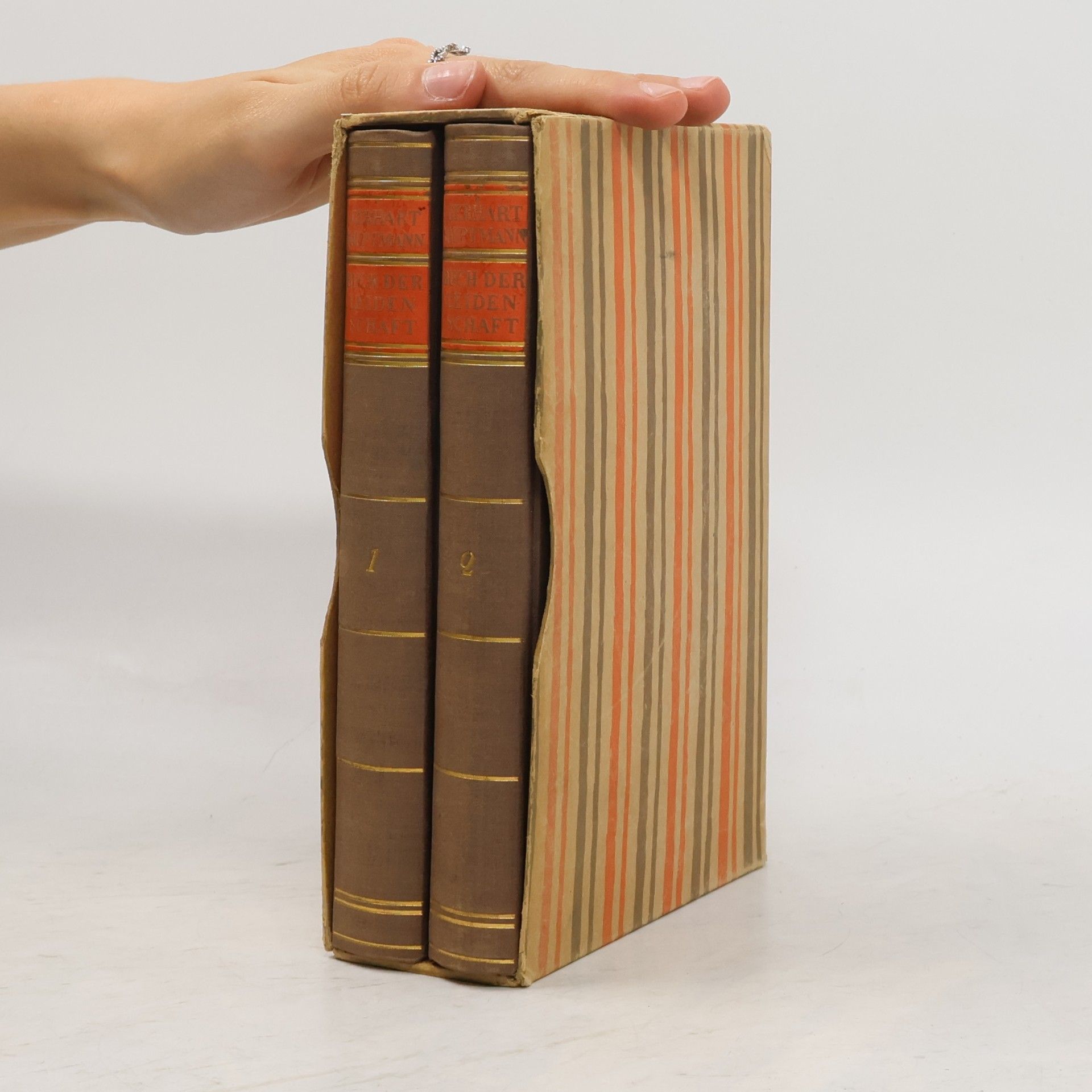 Gerhart Hauptmann Buch der Leidenschaft 1-2