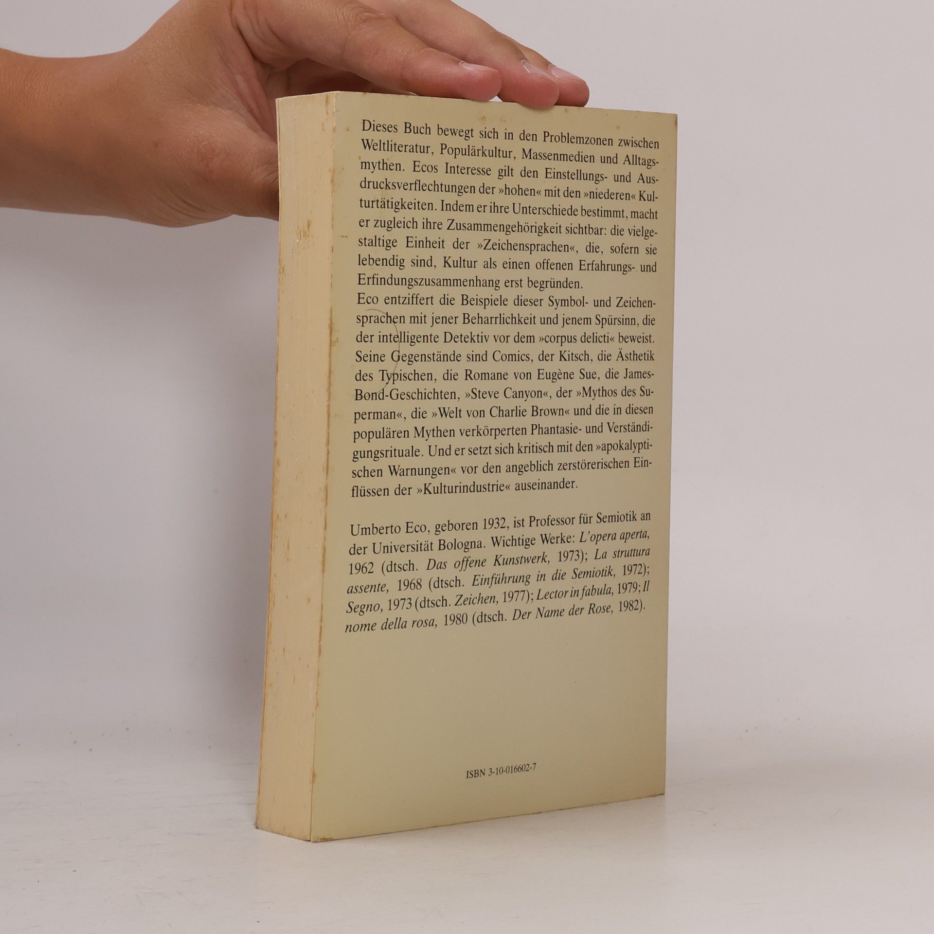 Umberto Eco Apokalyptiker und Integrierte