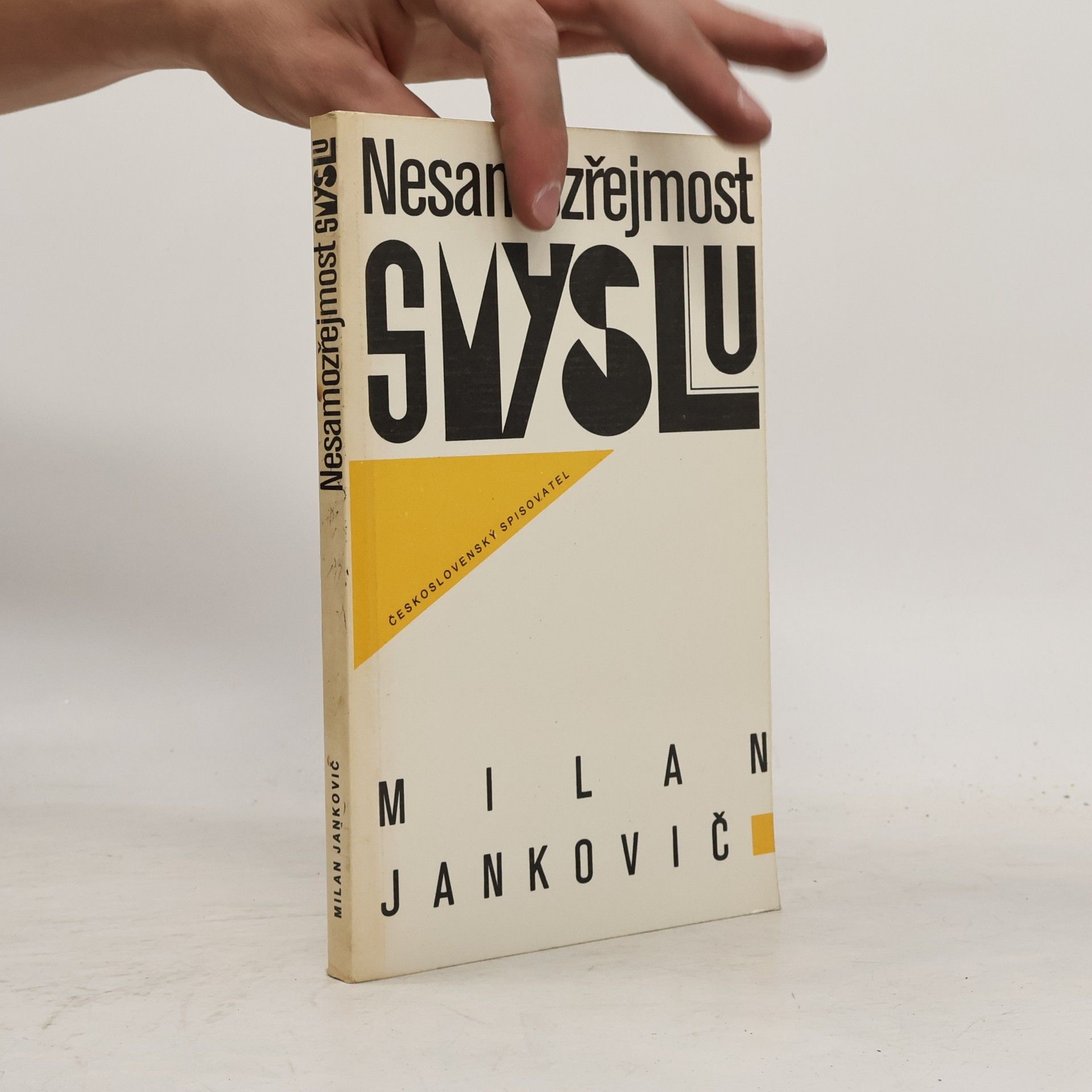 Milan Jankovič Nesamozřejmost smyslu