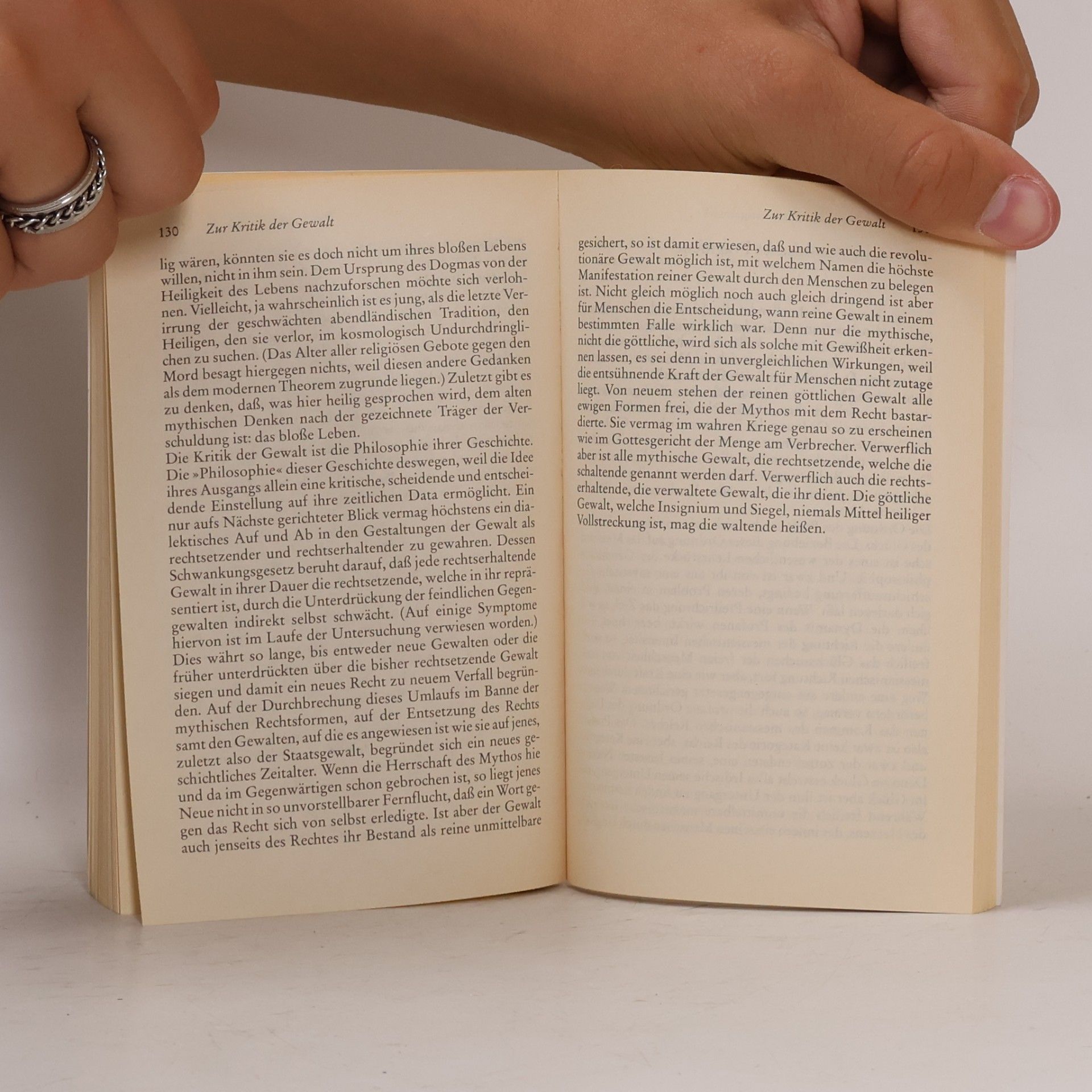 Walter Benjamin Sprache und Geschichte