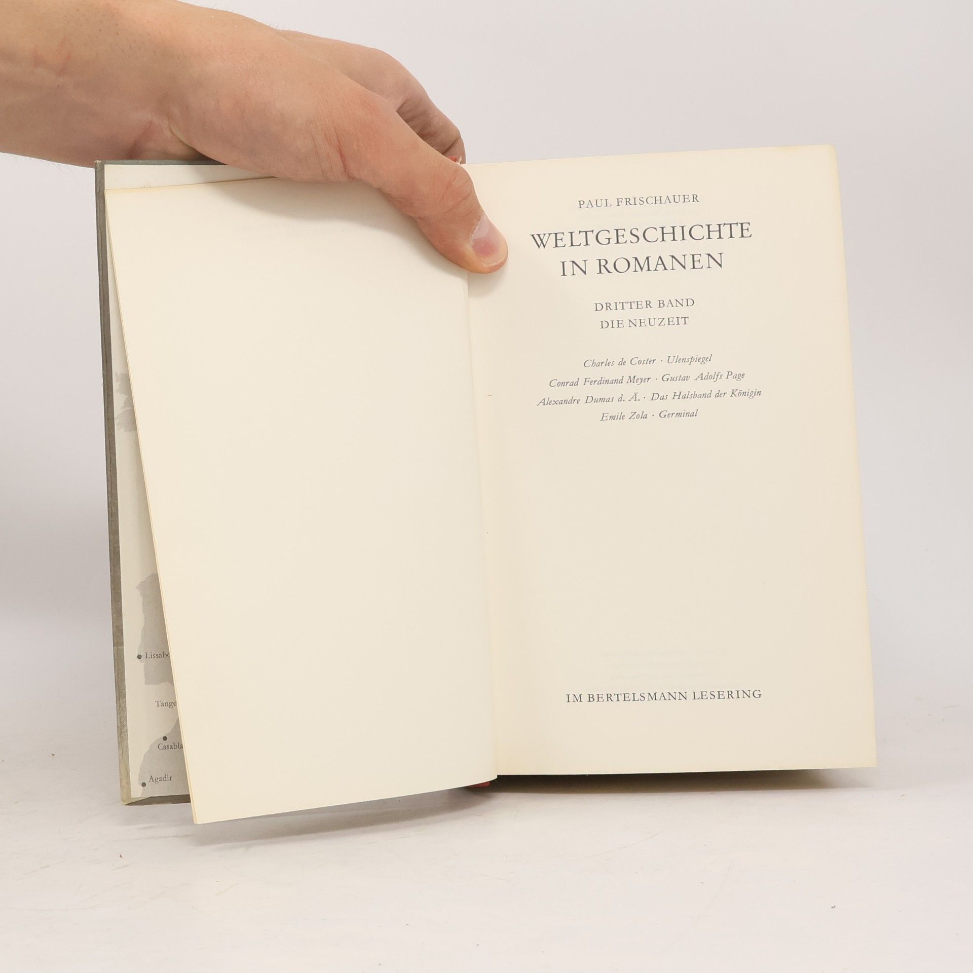 Paul Frischauer Weltgeschichte in Romanen 3