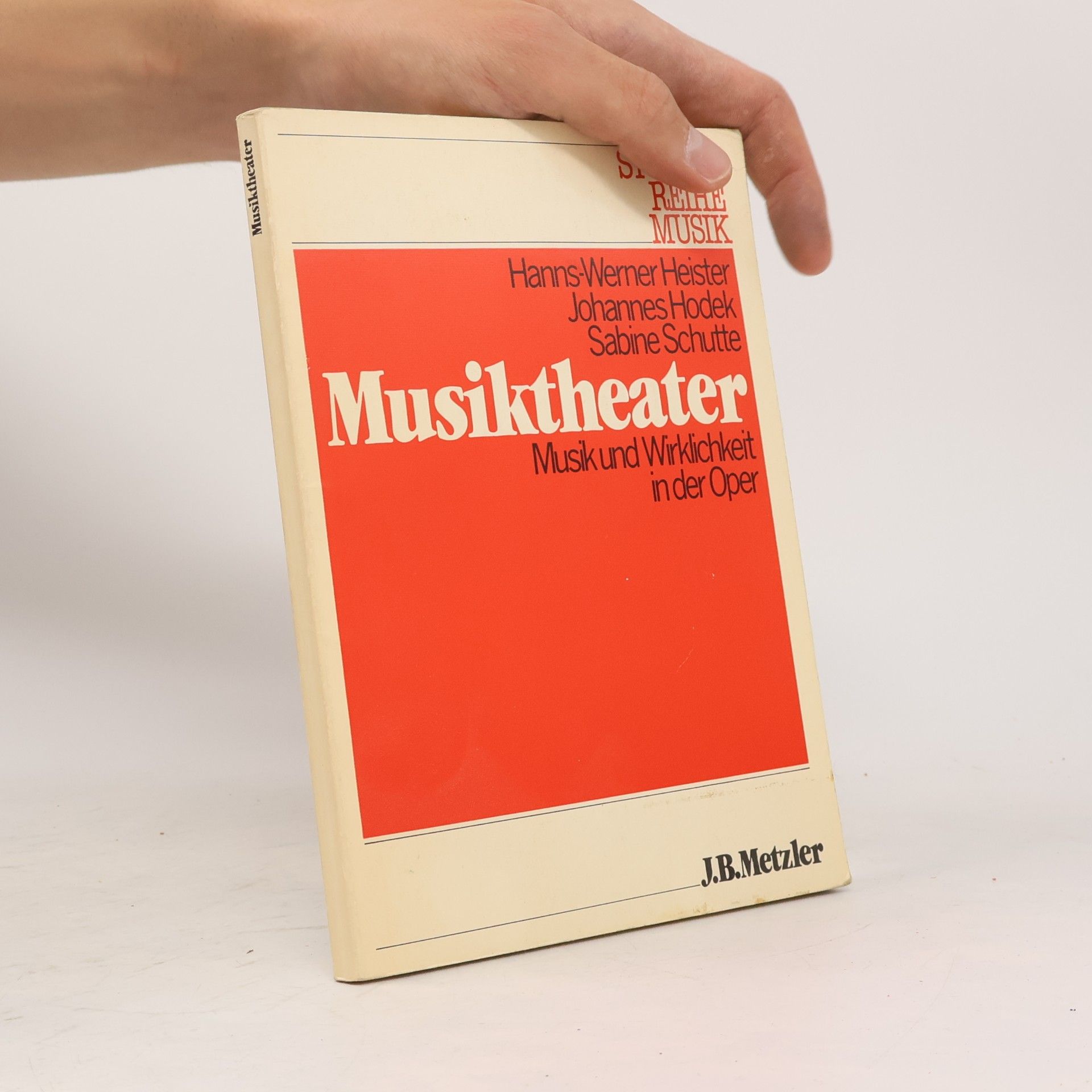 Musiktheater. Musik und Wirklichkeit in der Oper