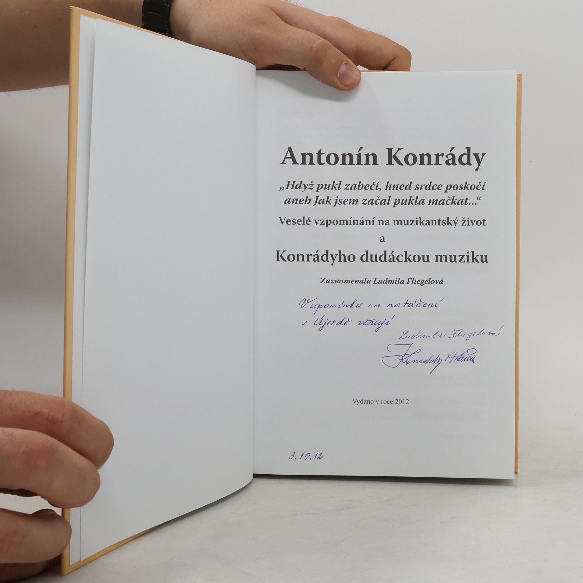 Ludmila Fliegelová Antonín Konrády