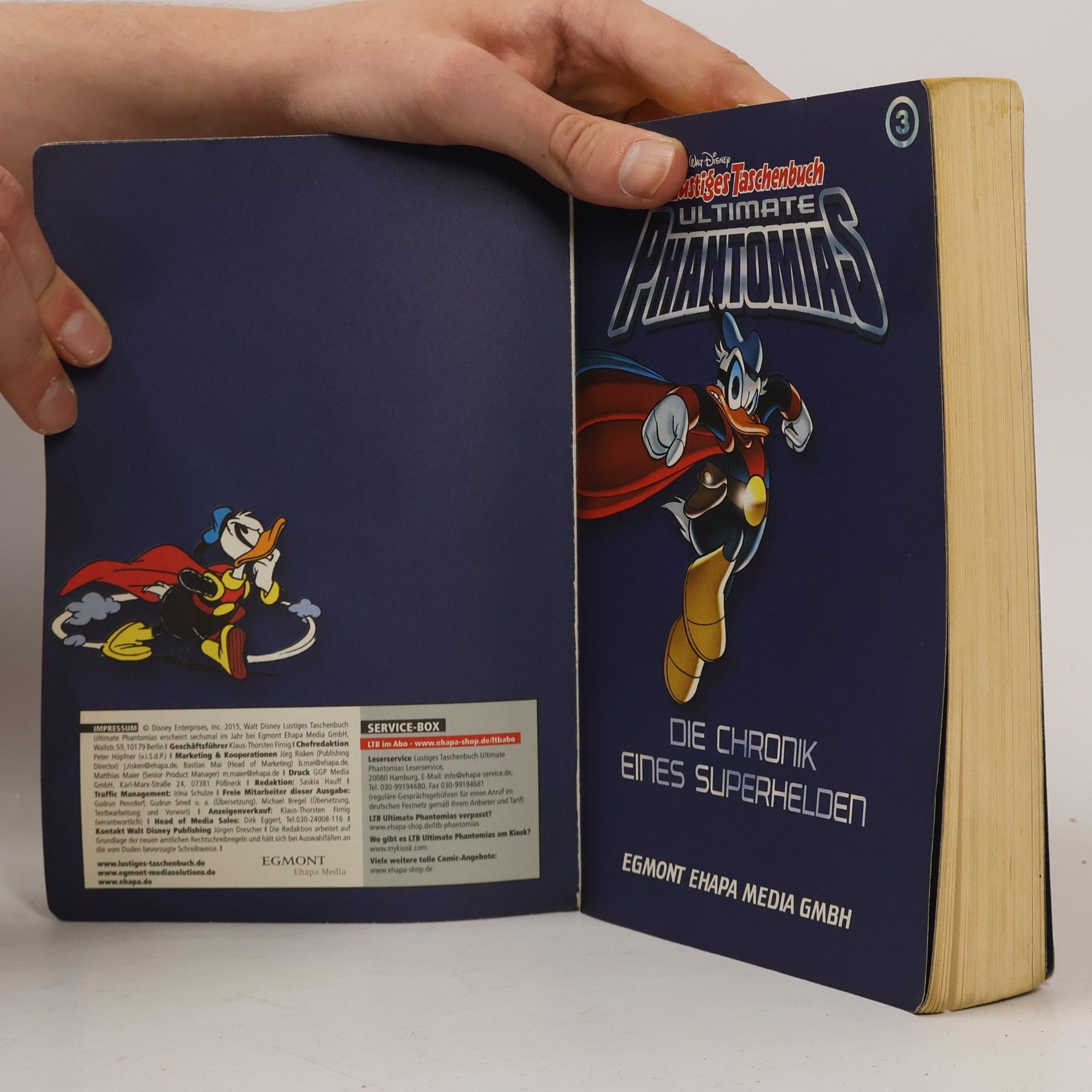 Walt Disney Lustiges Taschenbuch. Ultimate Phantomias 3