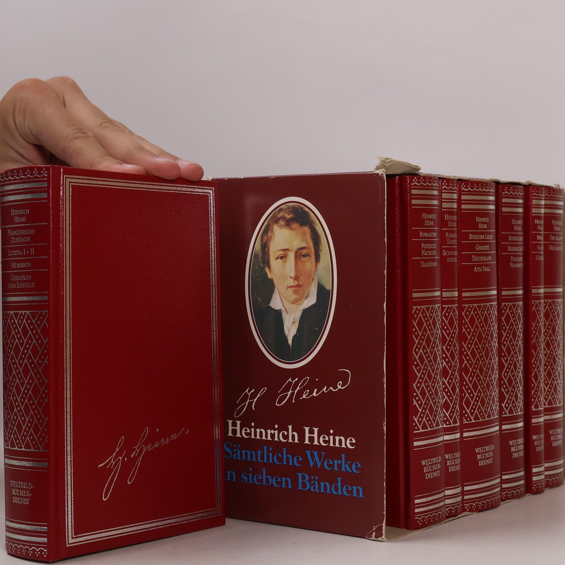 Heinrich Heine Sämtliche Werke in sieben Bänden