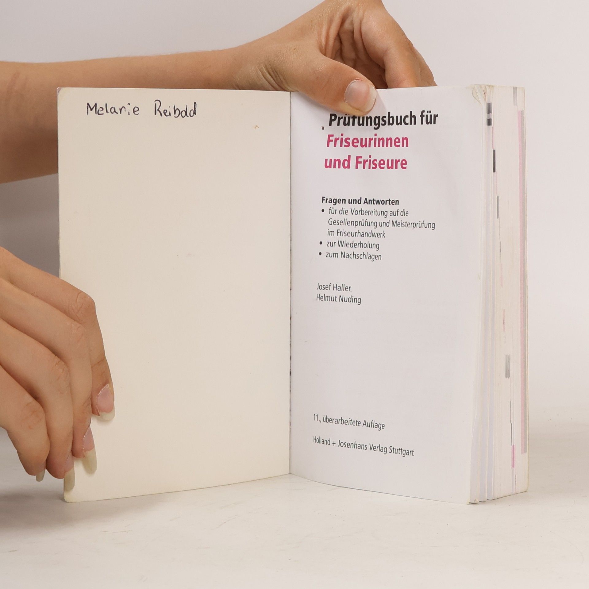 Josef Haller Prüfungsbuch für Friseurinnen und Friseure - 11. Auflage